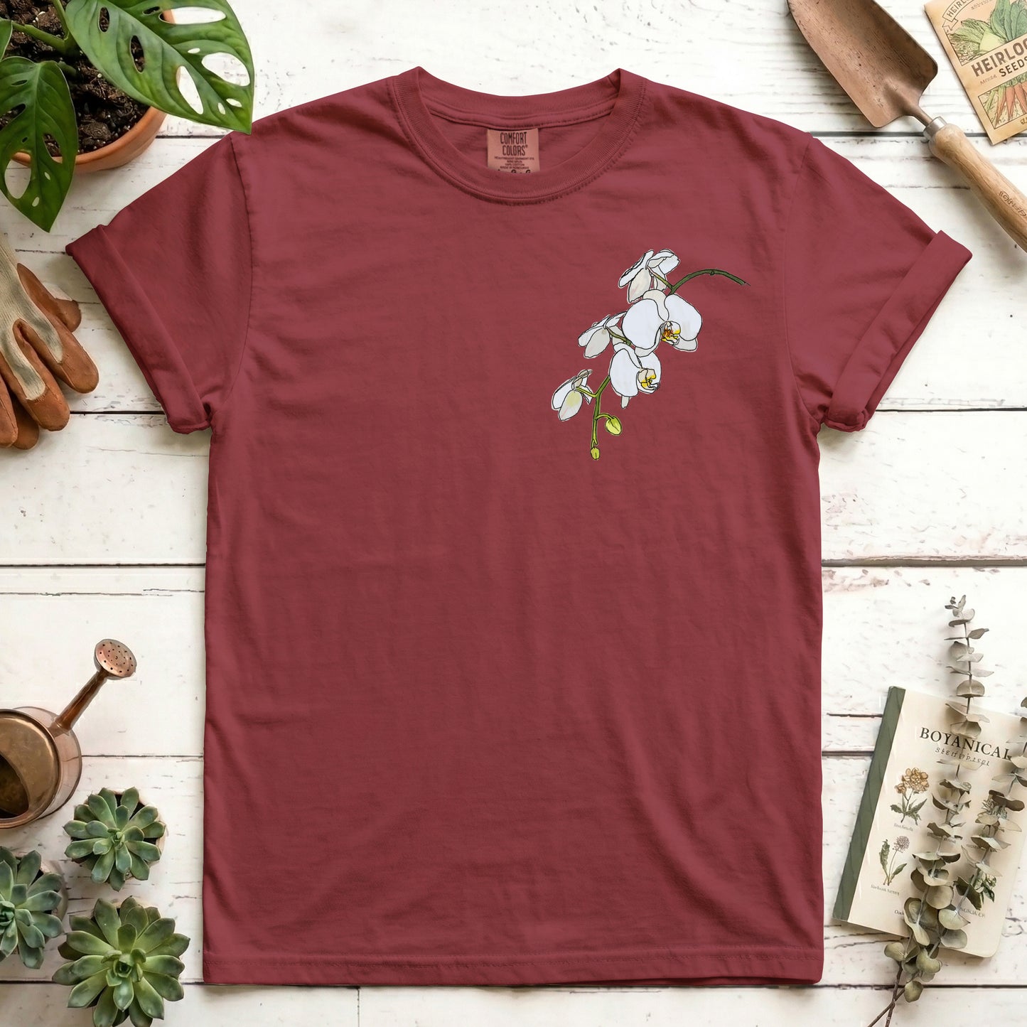 White Orchids - Front