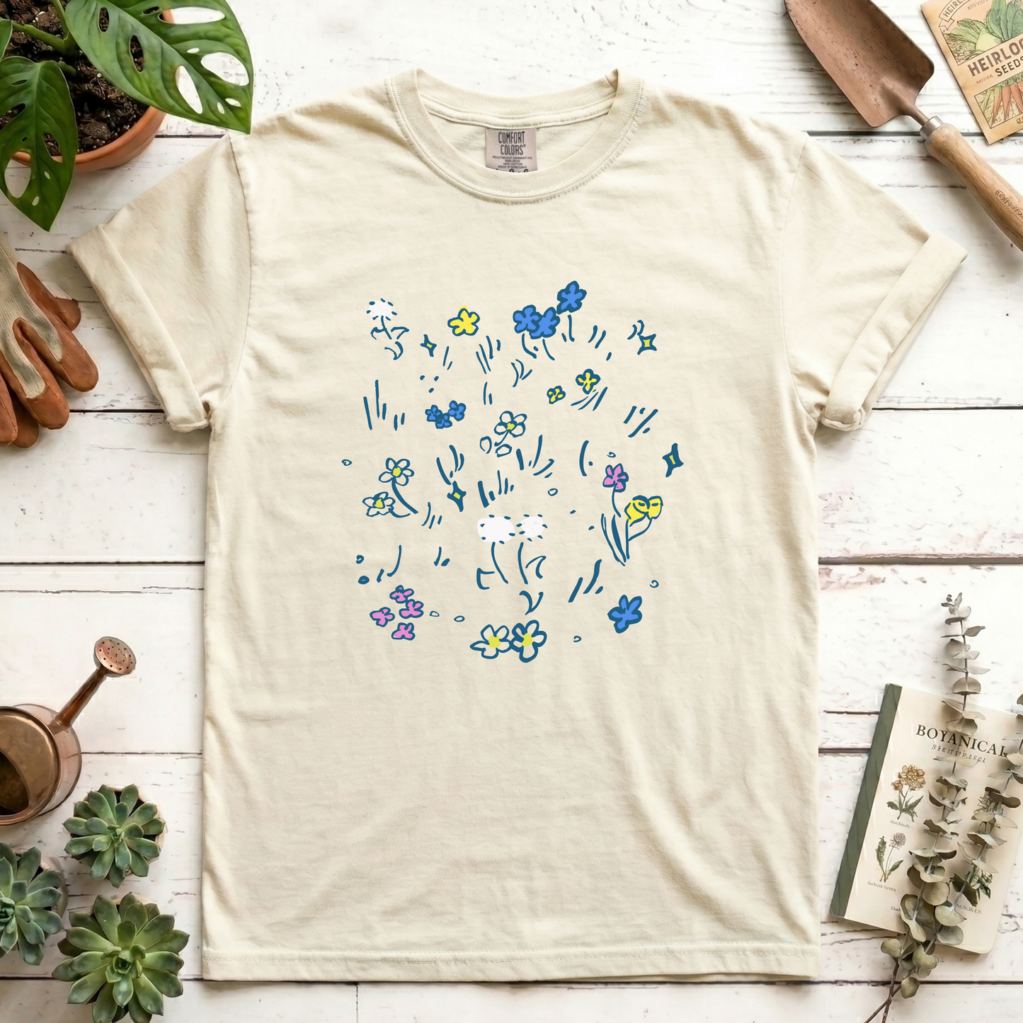 sketch of flowers