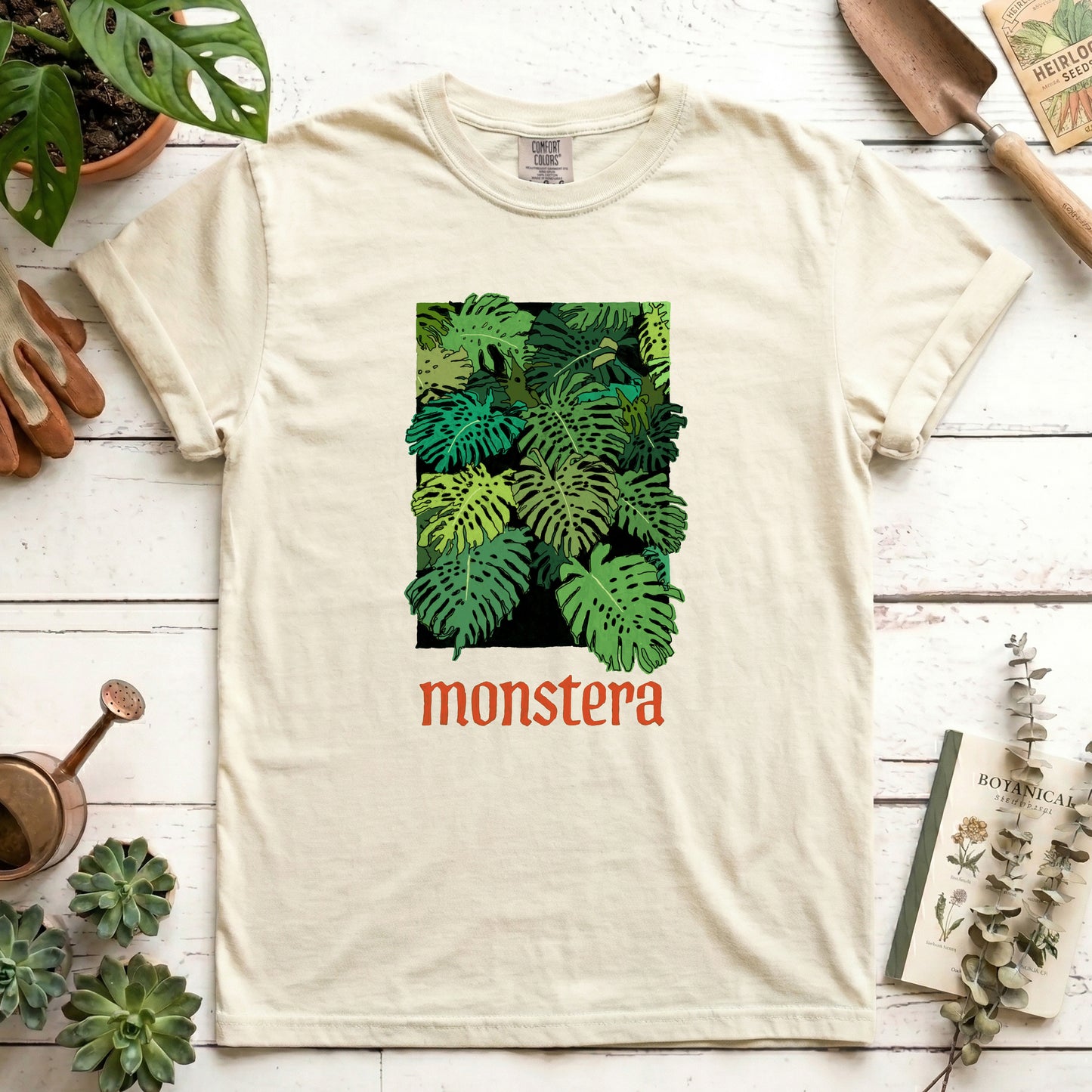 Wall of Monstera