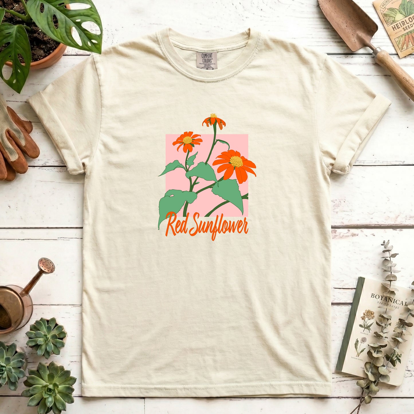 Red Sunflower - Front