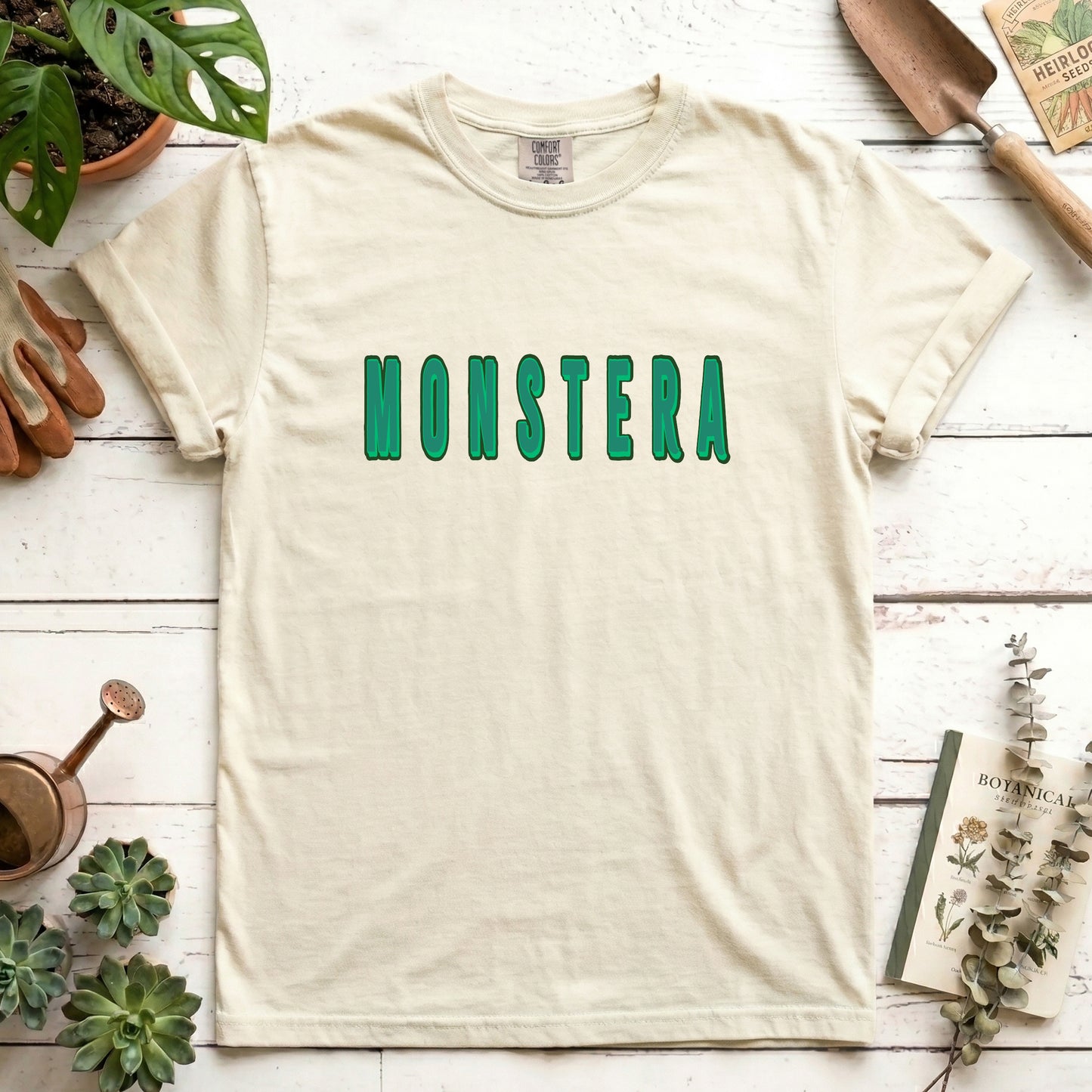 Monstera Text