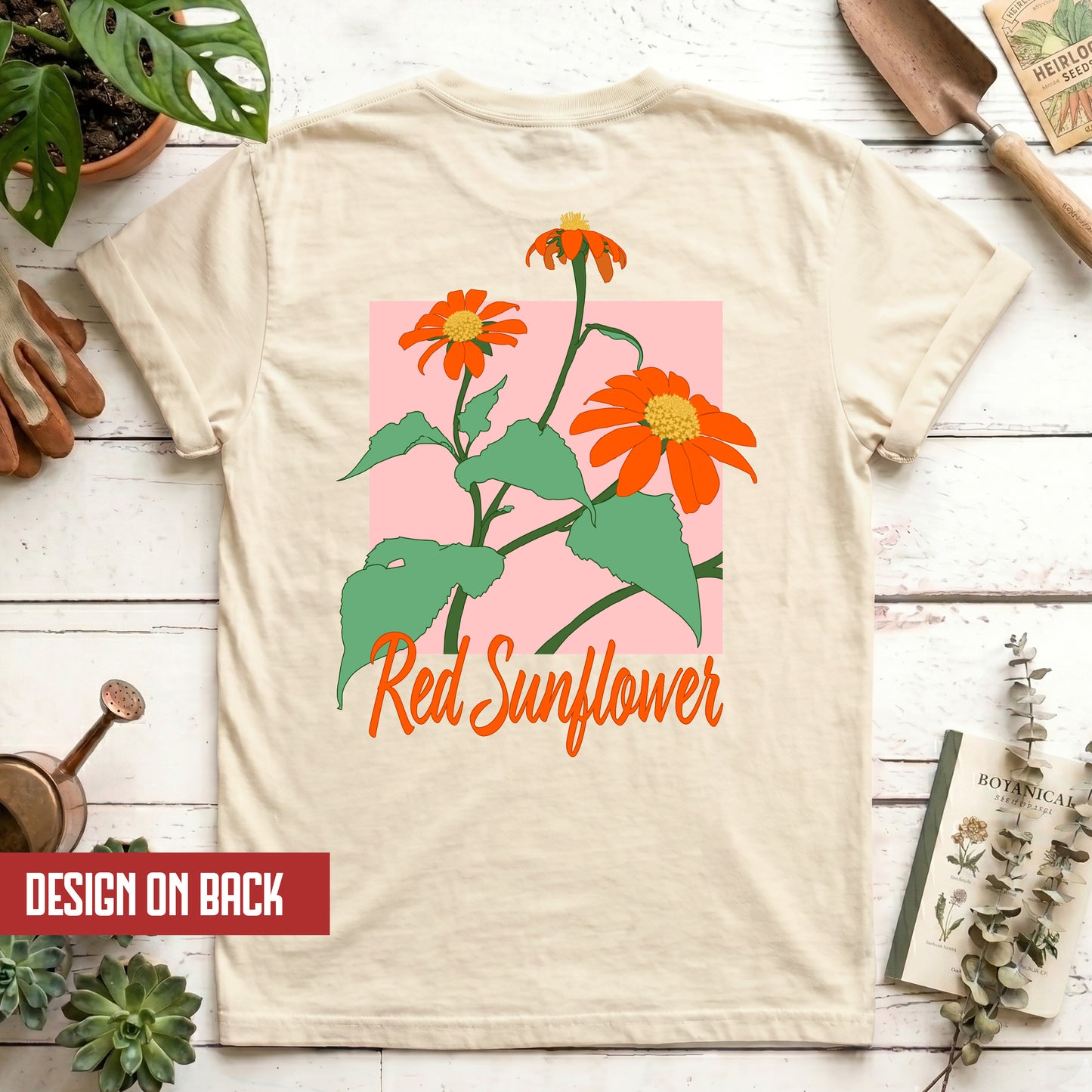 Red Sunflower