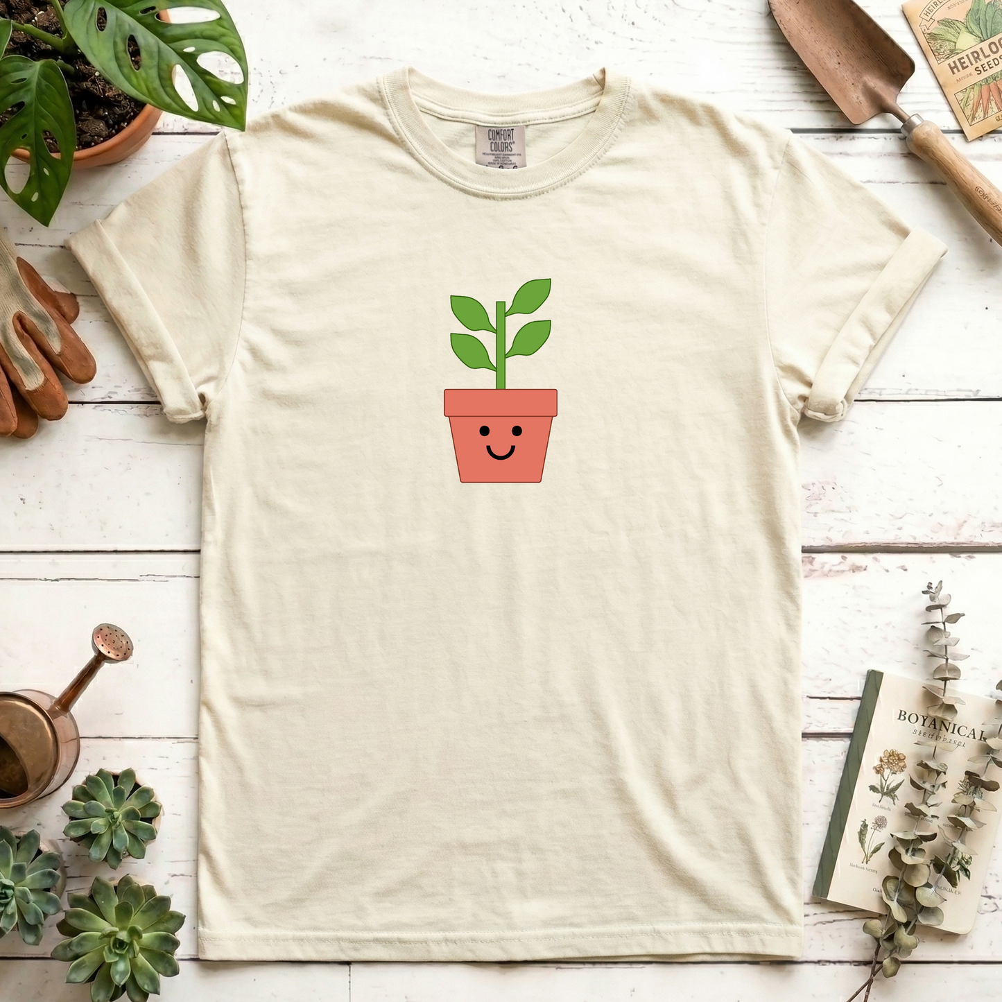 smiling plant