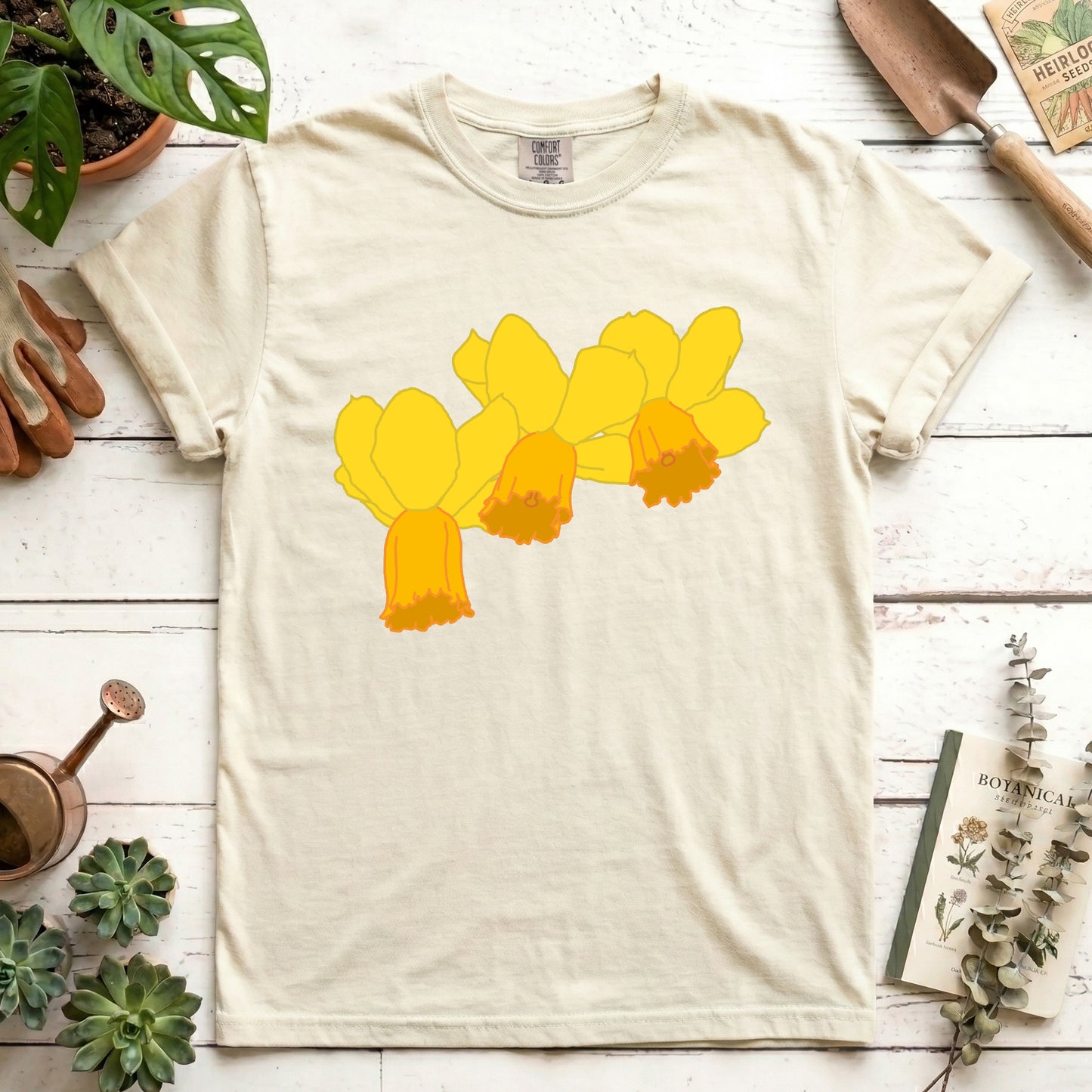 three daffodil's