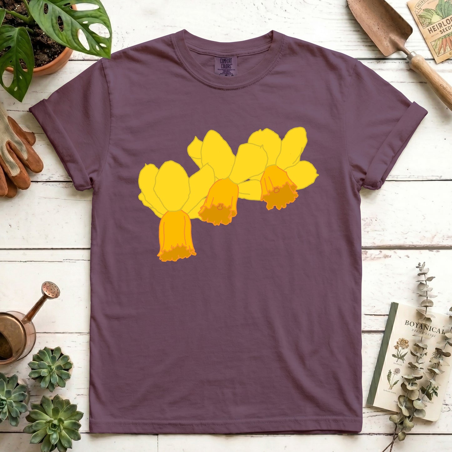 three daffodil's