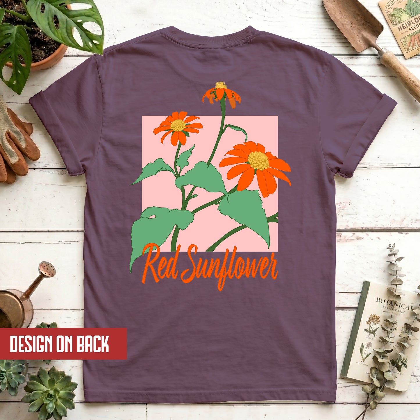 Red Sunflower