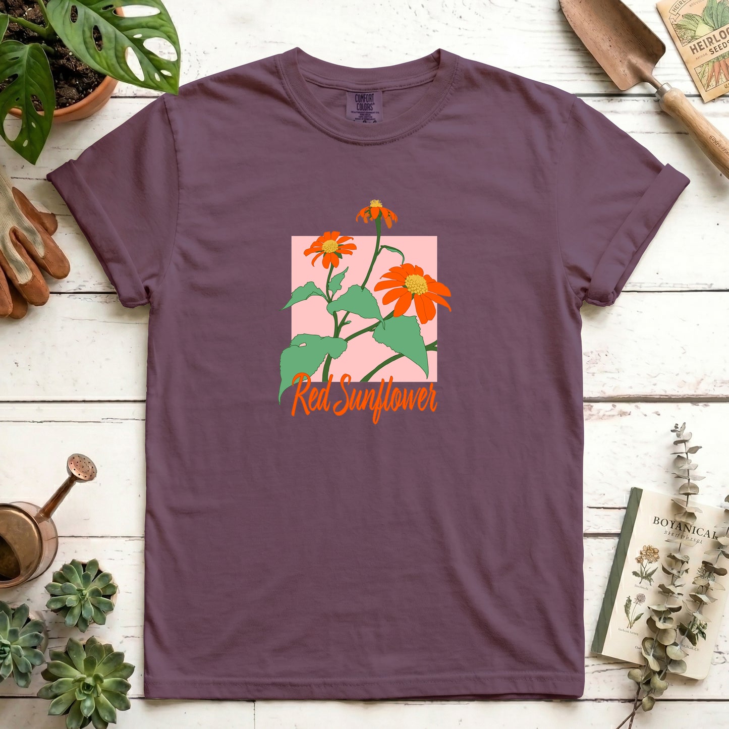 Red Sunflower - Front