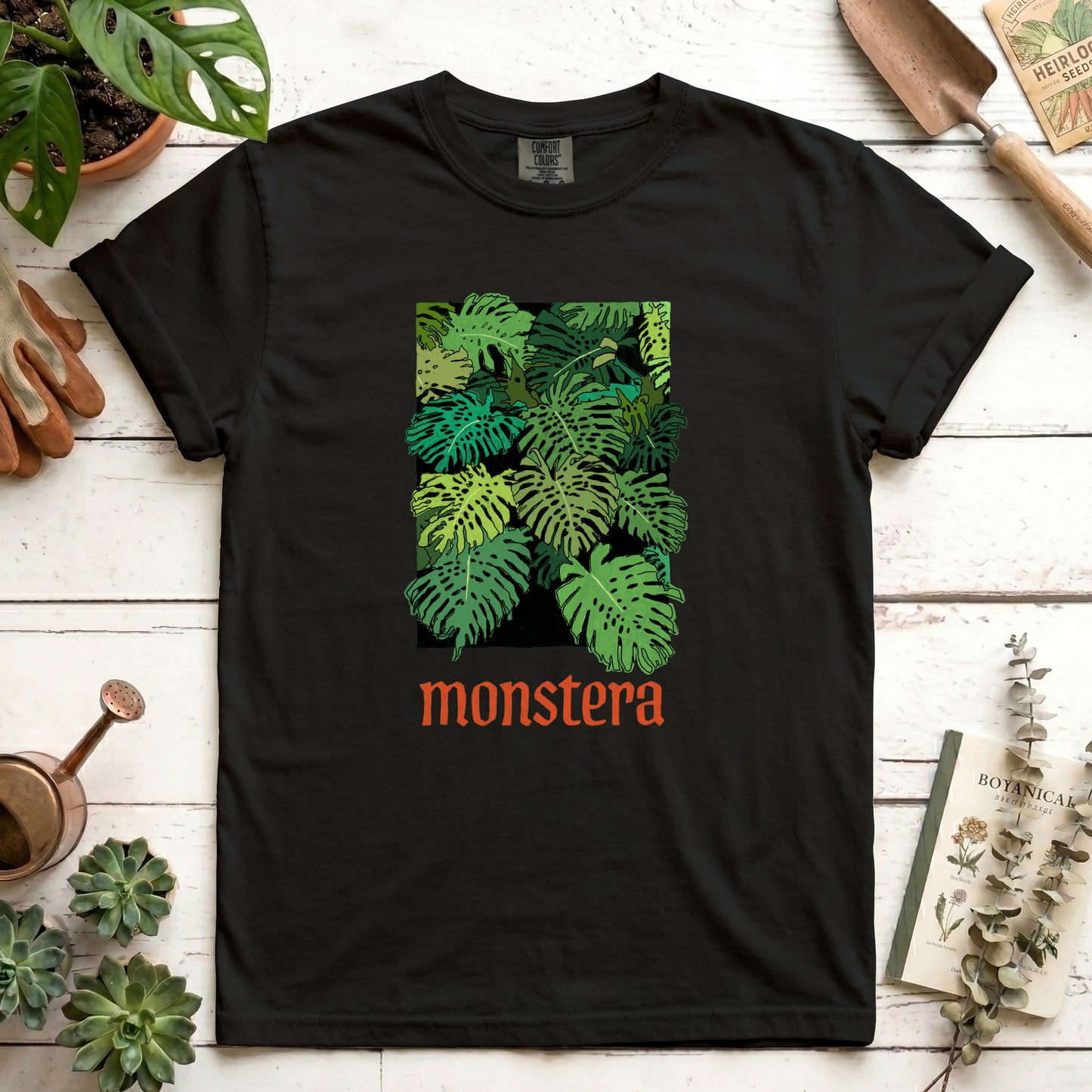 Wall of Monstera