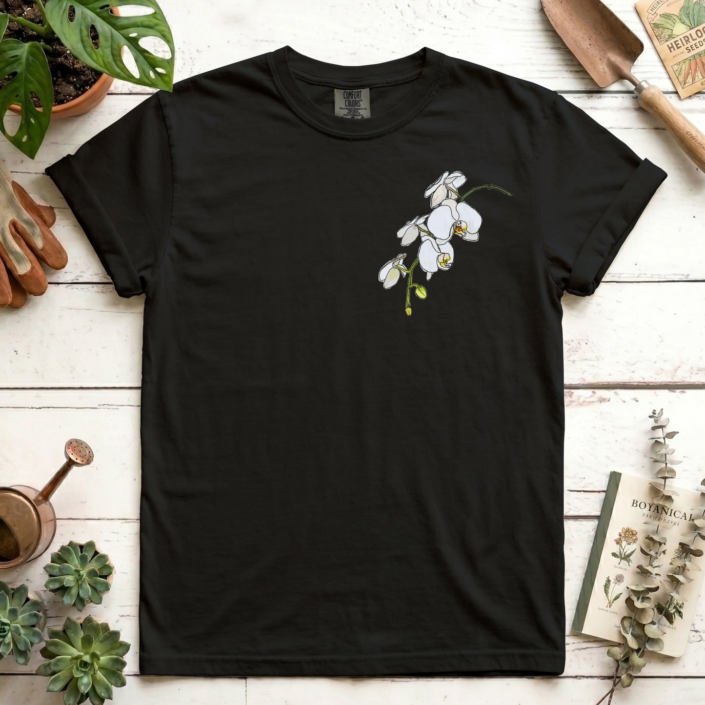 White Orchids - Front