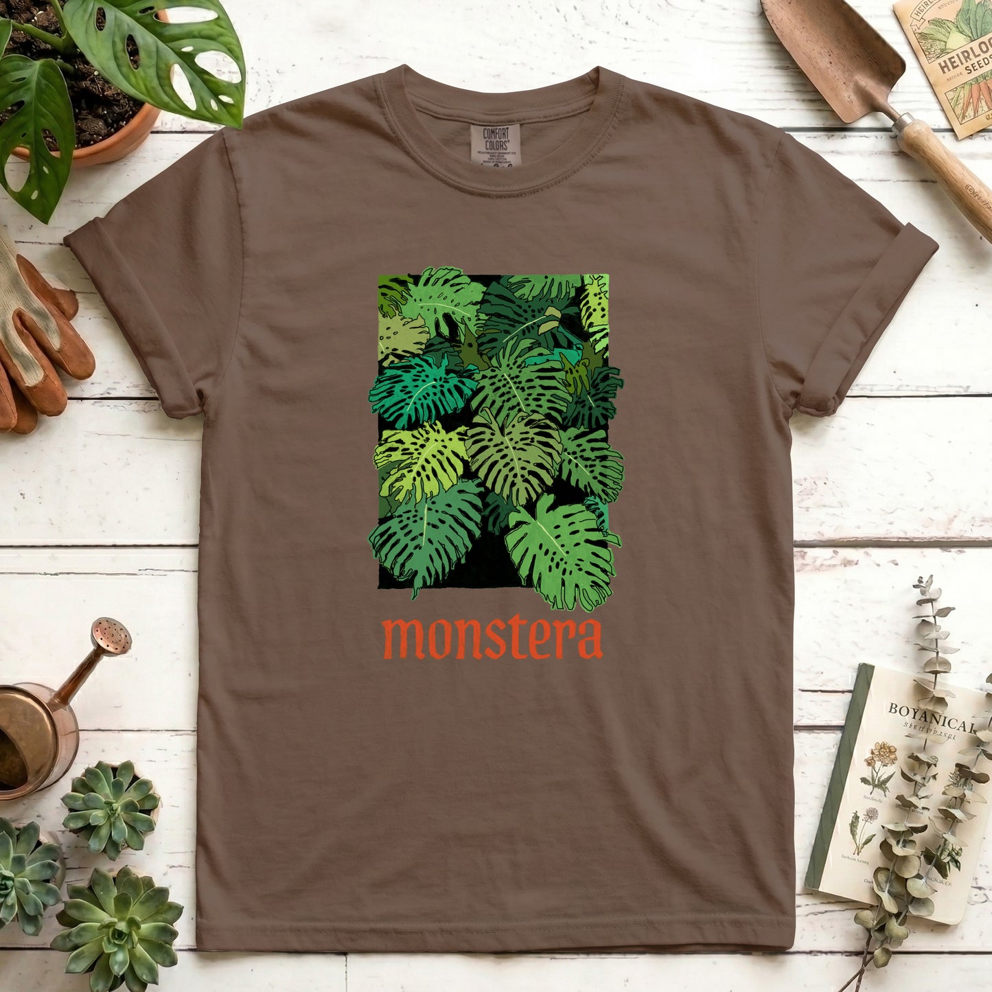 Wall of Monstera