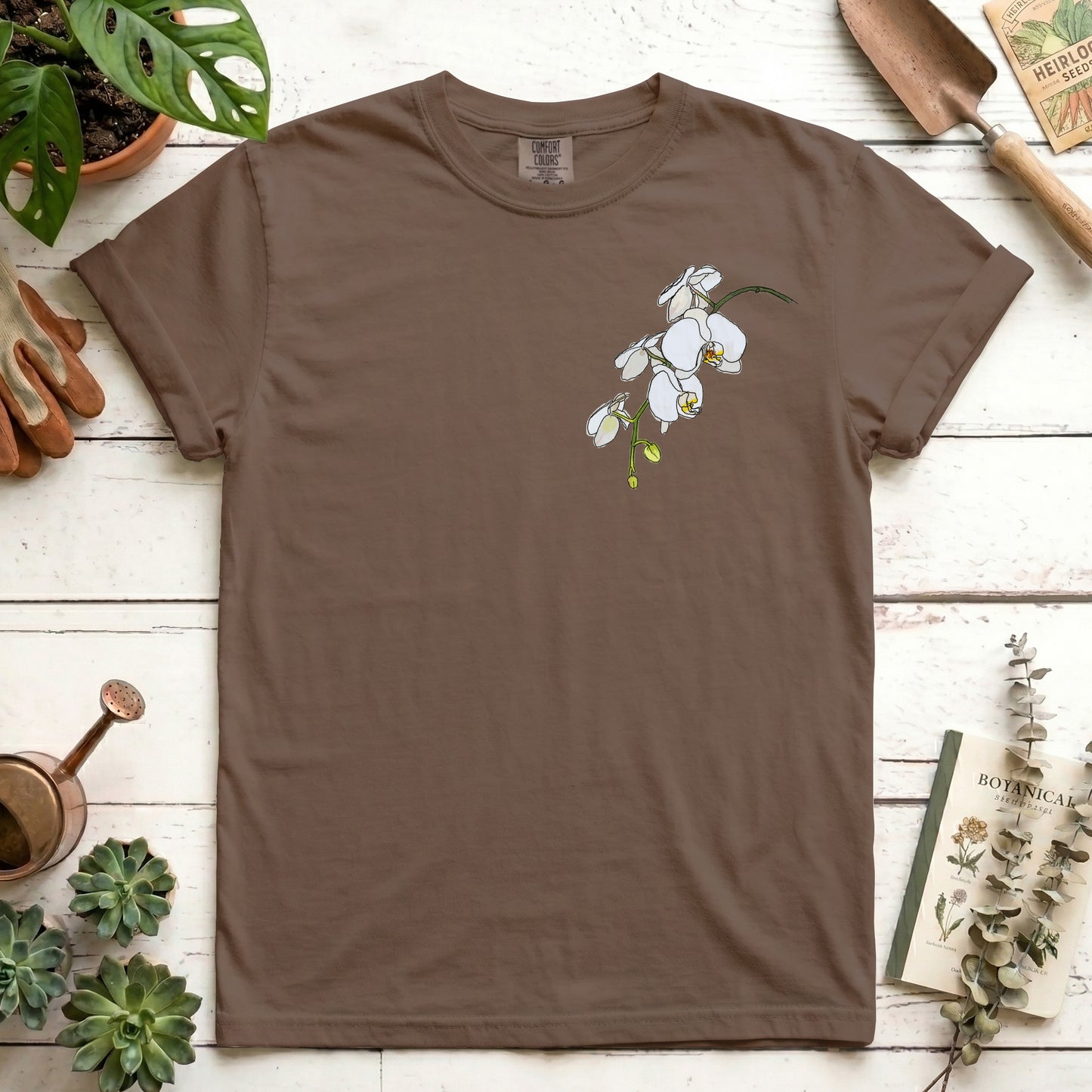 White Orchids - Front