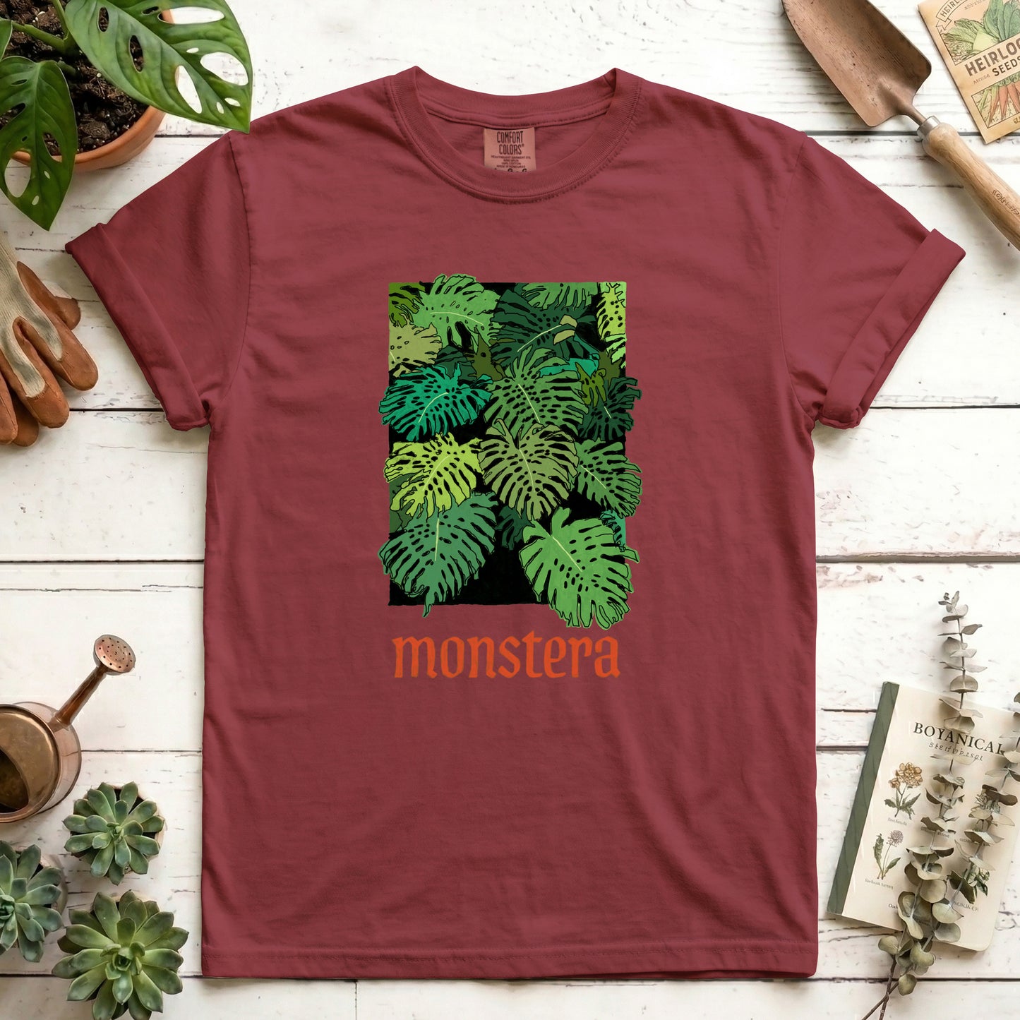 Wall of Monstera