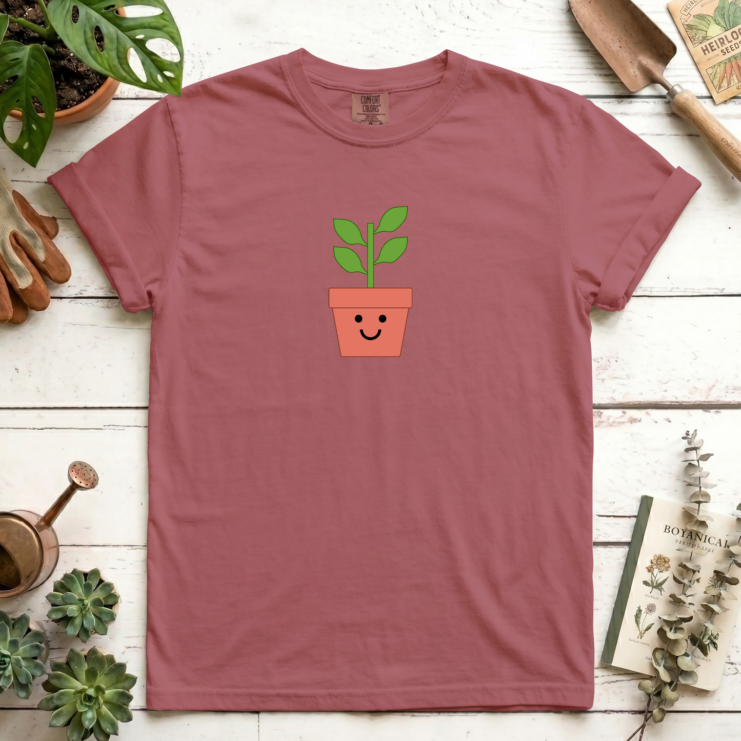 smiling plant