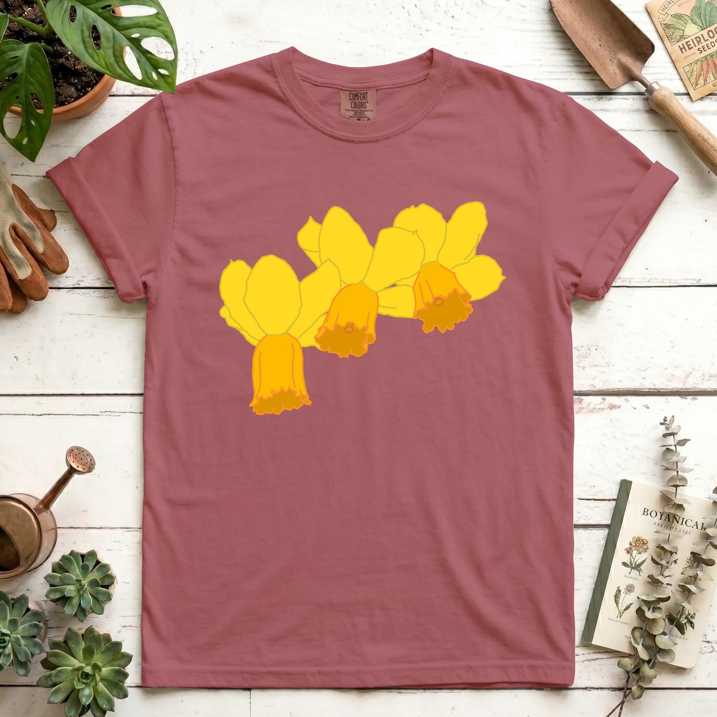 three daffodil's