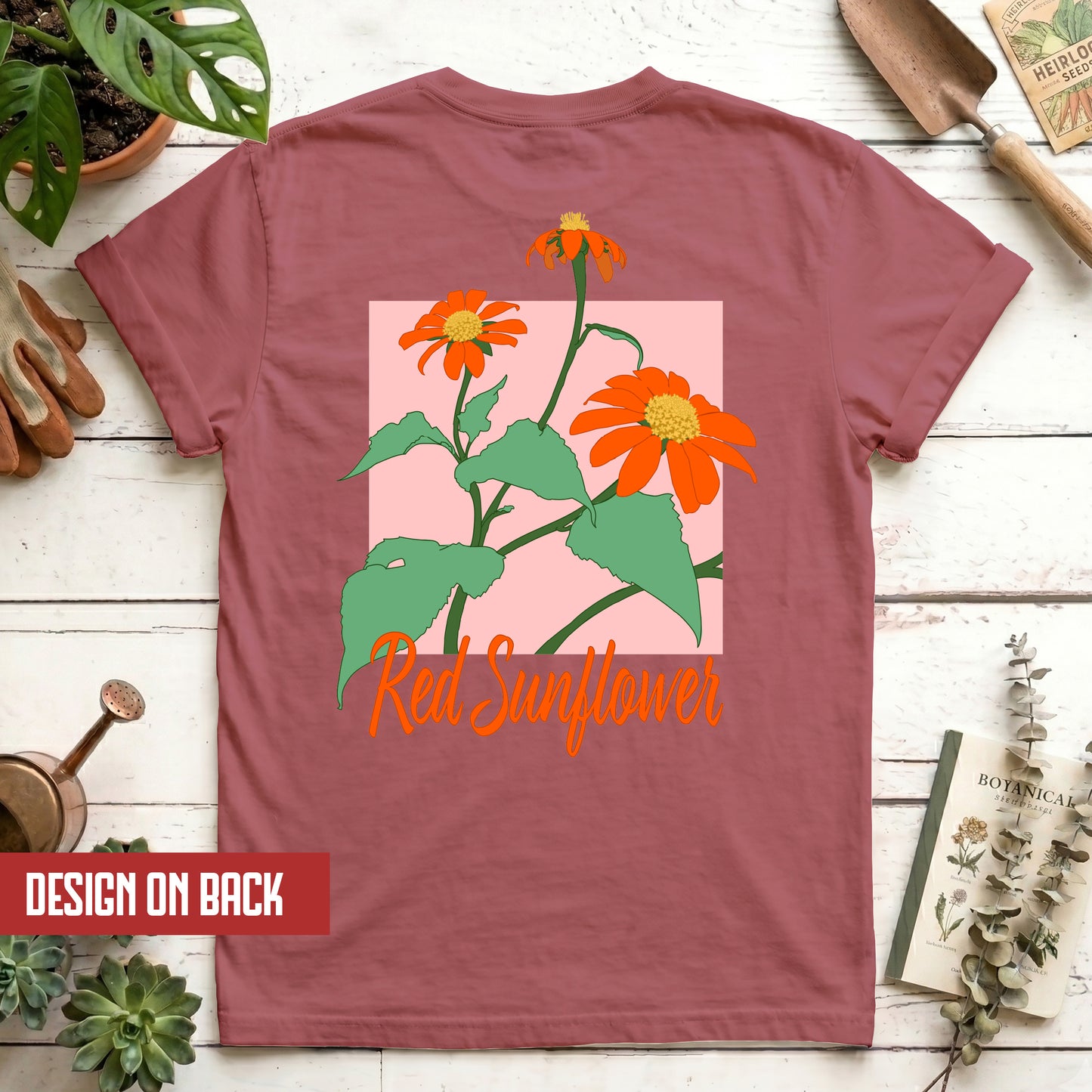 Red Sunflower