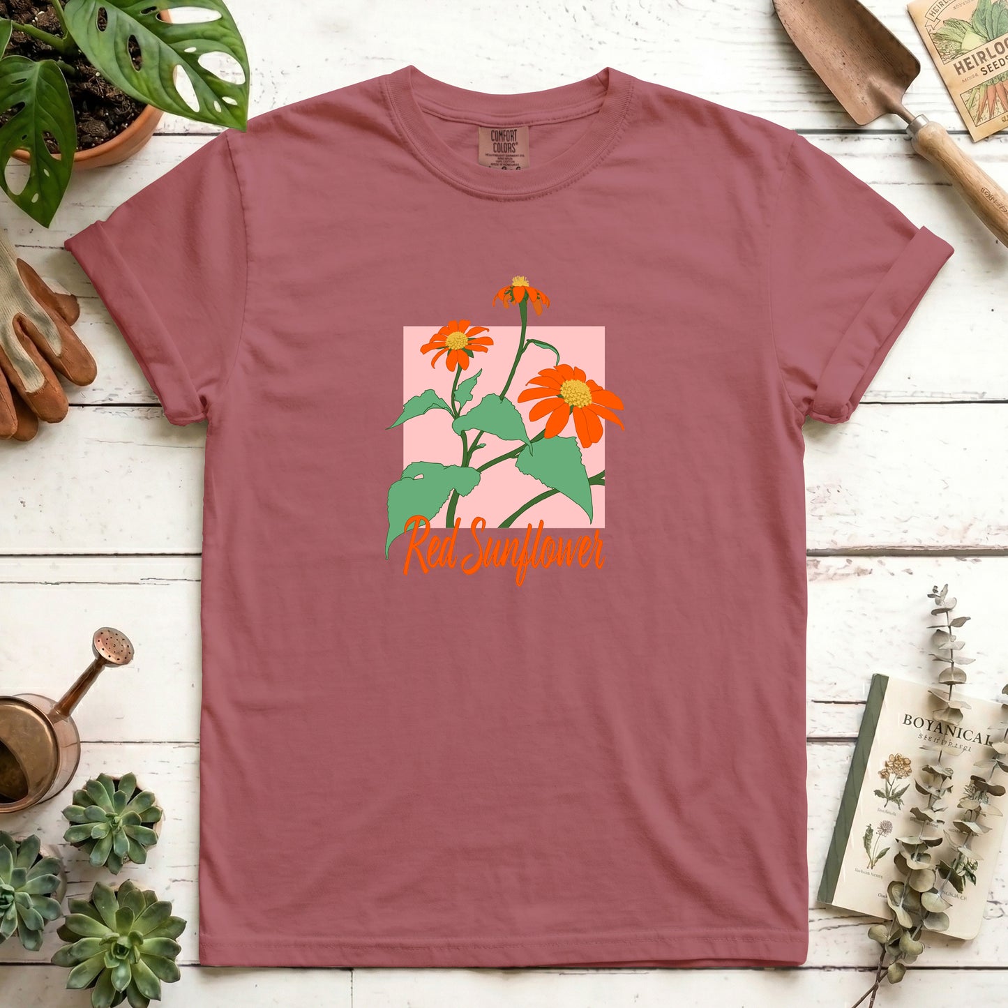 Red Sunflower - Front