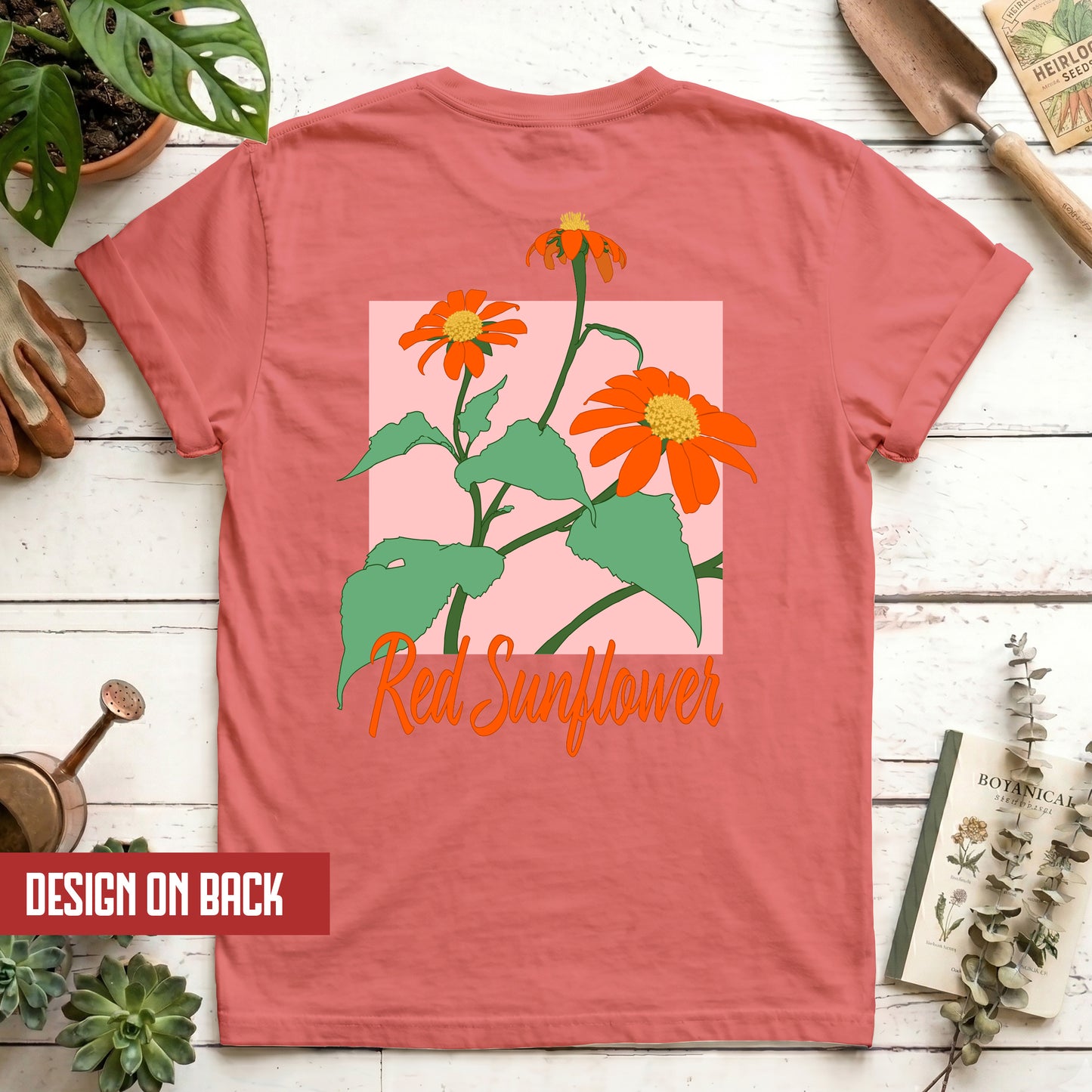 Red Sunflower