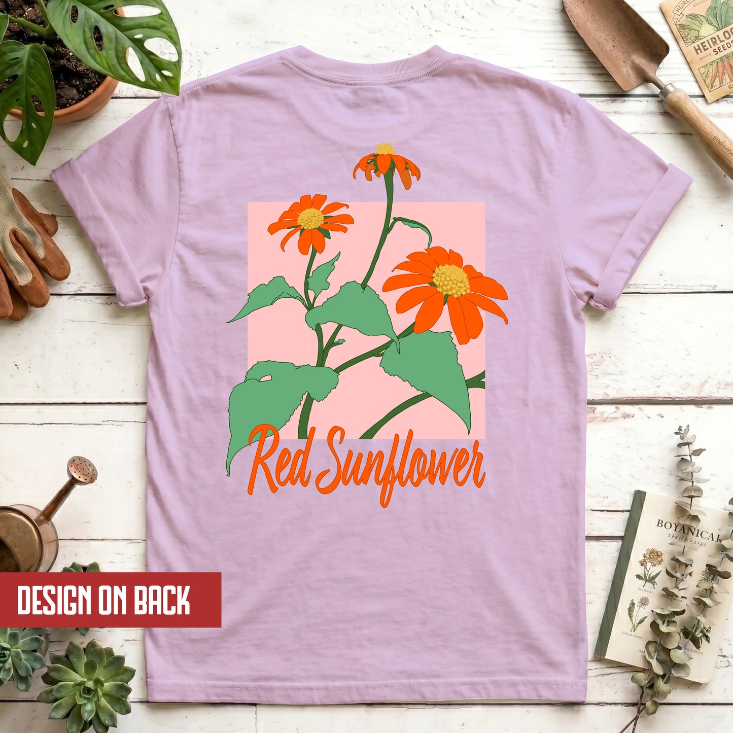 Red Sunflower
