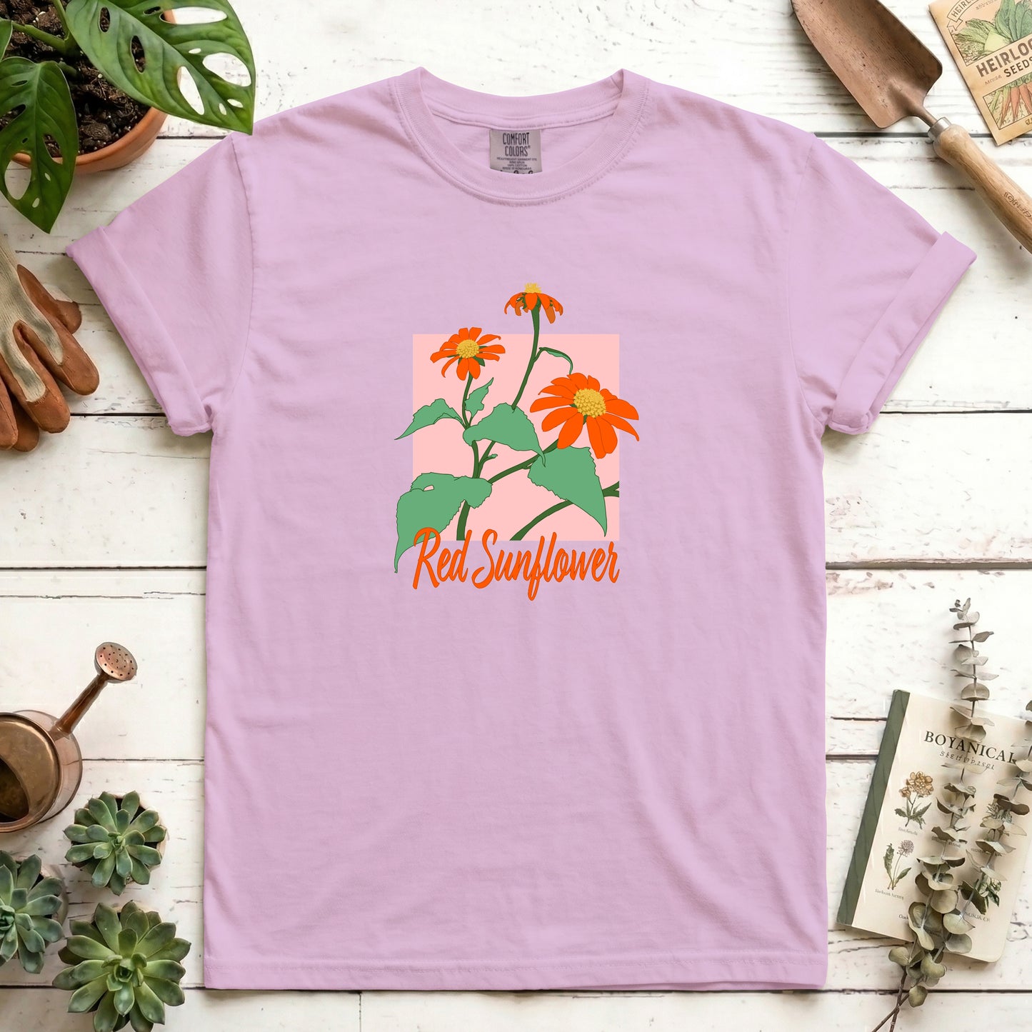 Red Sunflower - Front