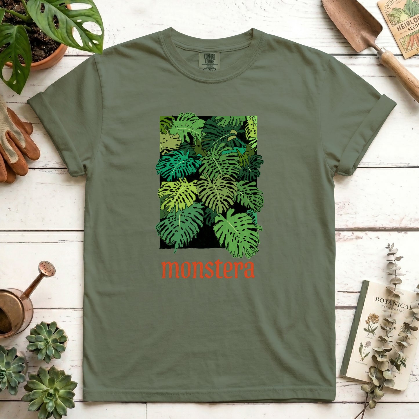 Wall of Monstera