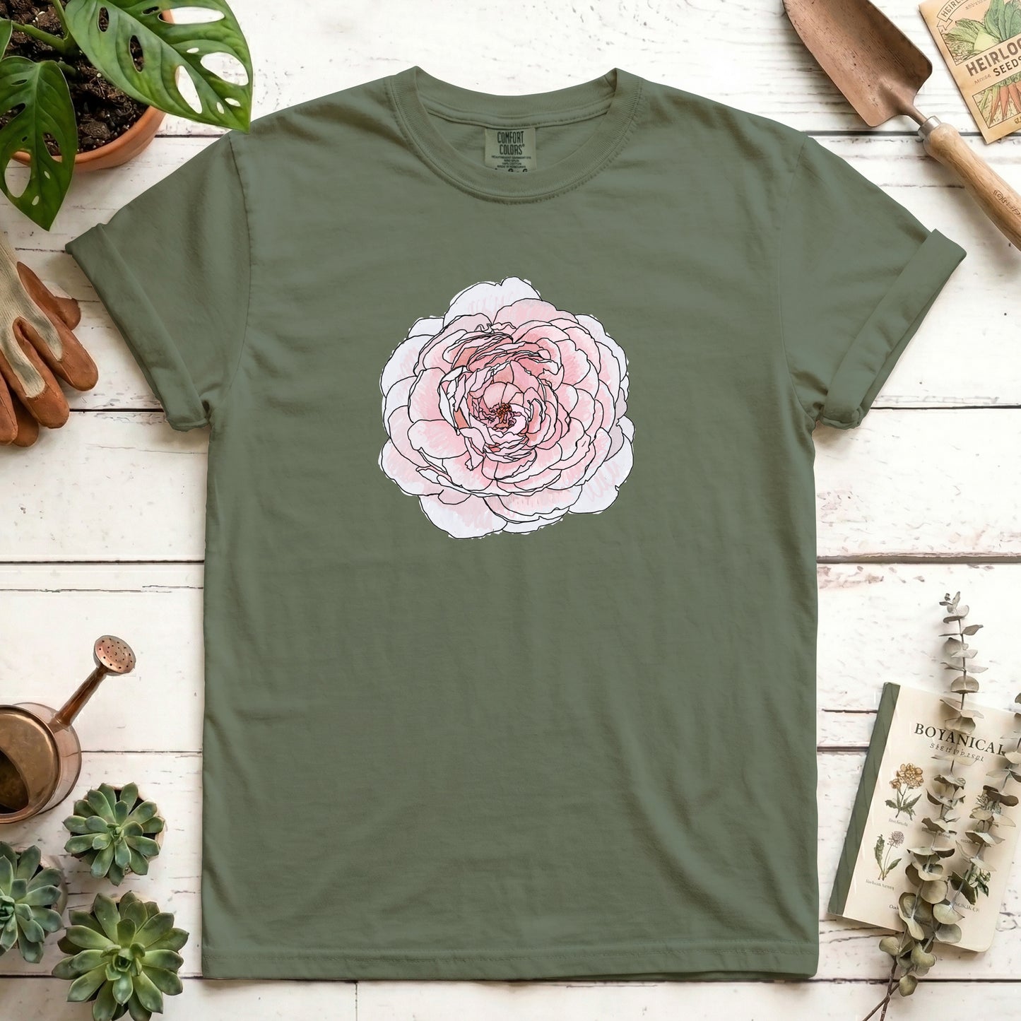 Pink Rose - Front
