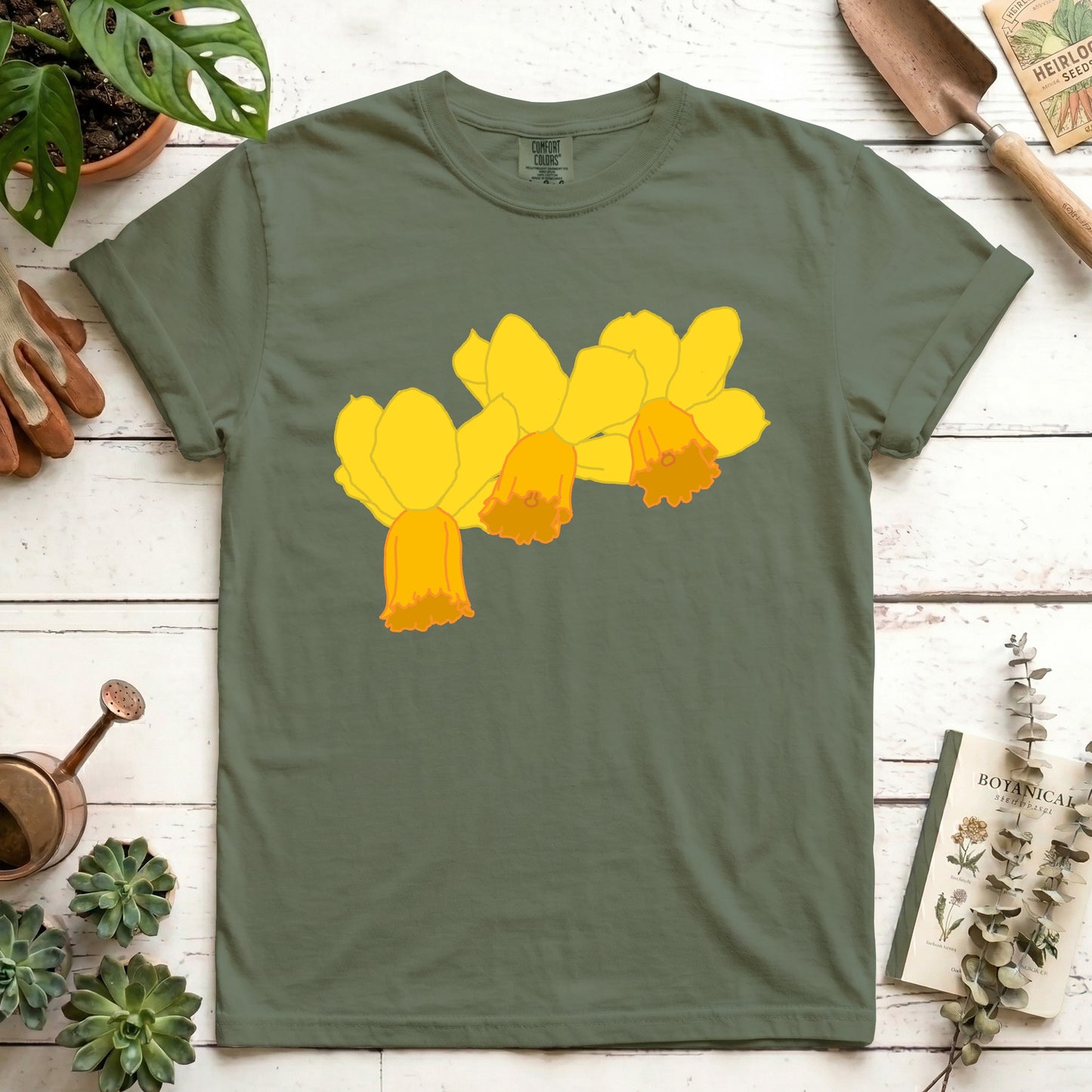three daffodil's