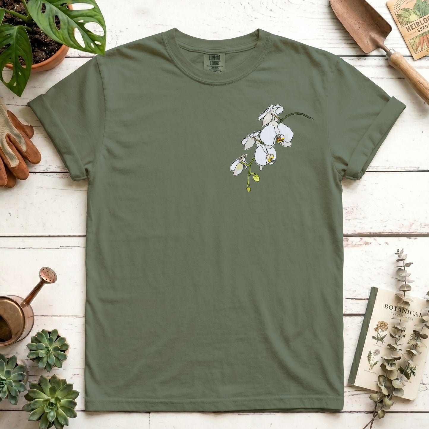 White Orchids - Front