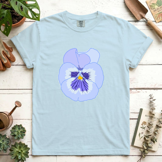 blue pansy
