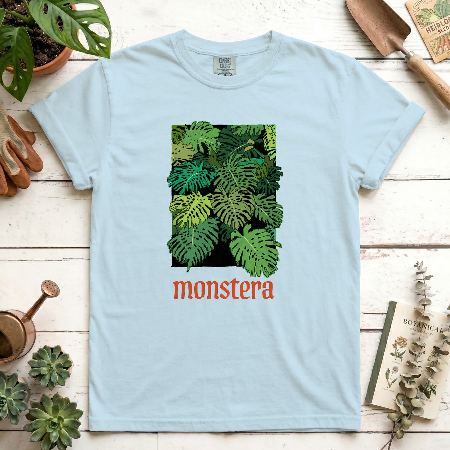 Wall of Monstera