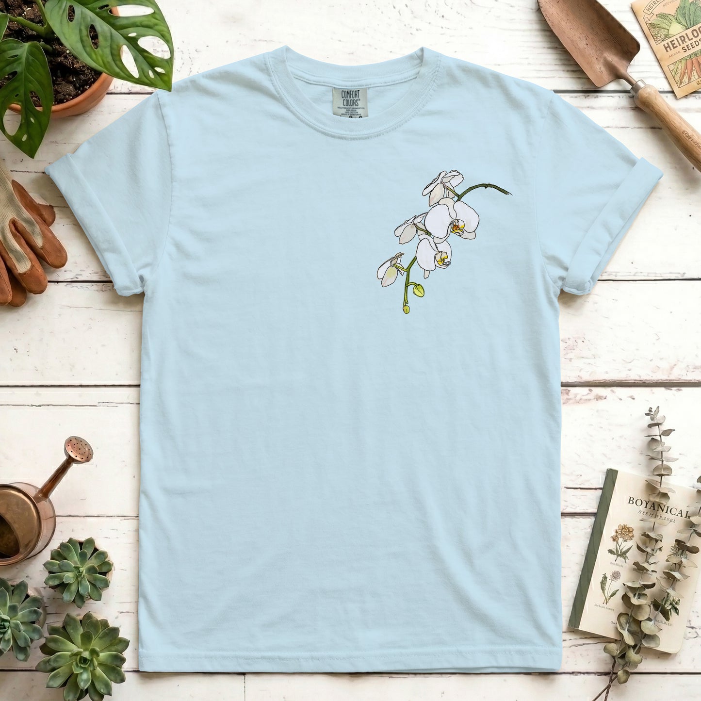 White Orchids - Front