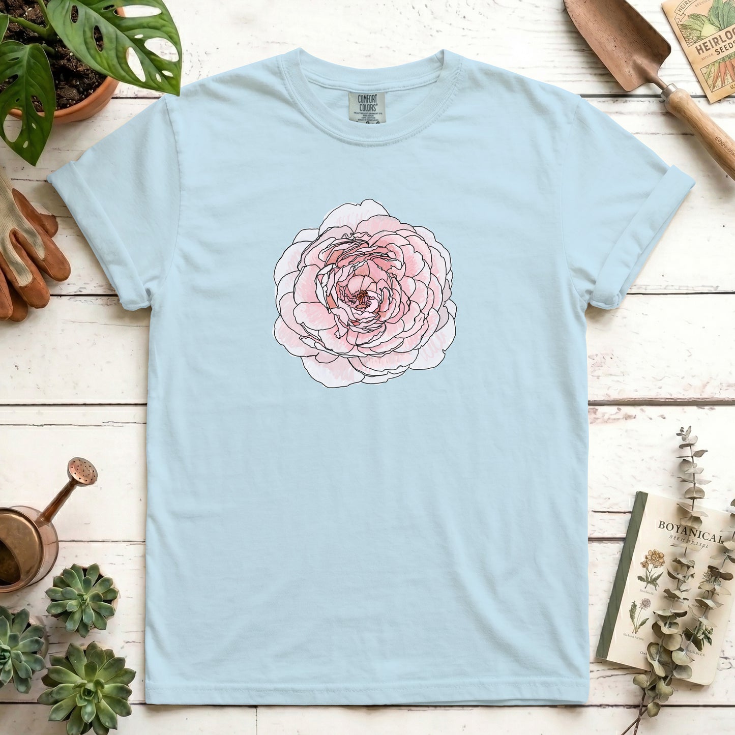 Pink Rose - Front