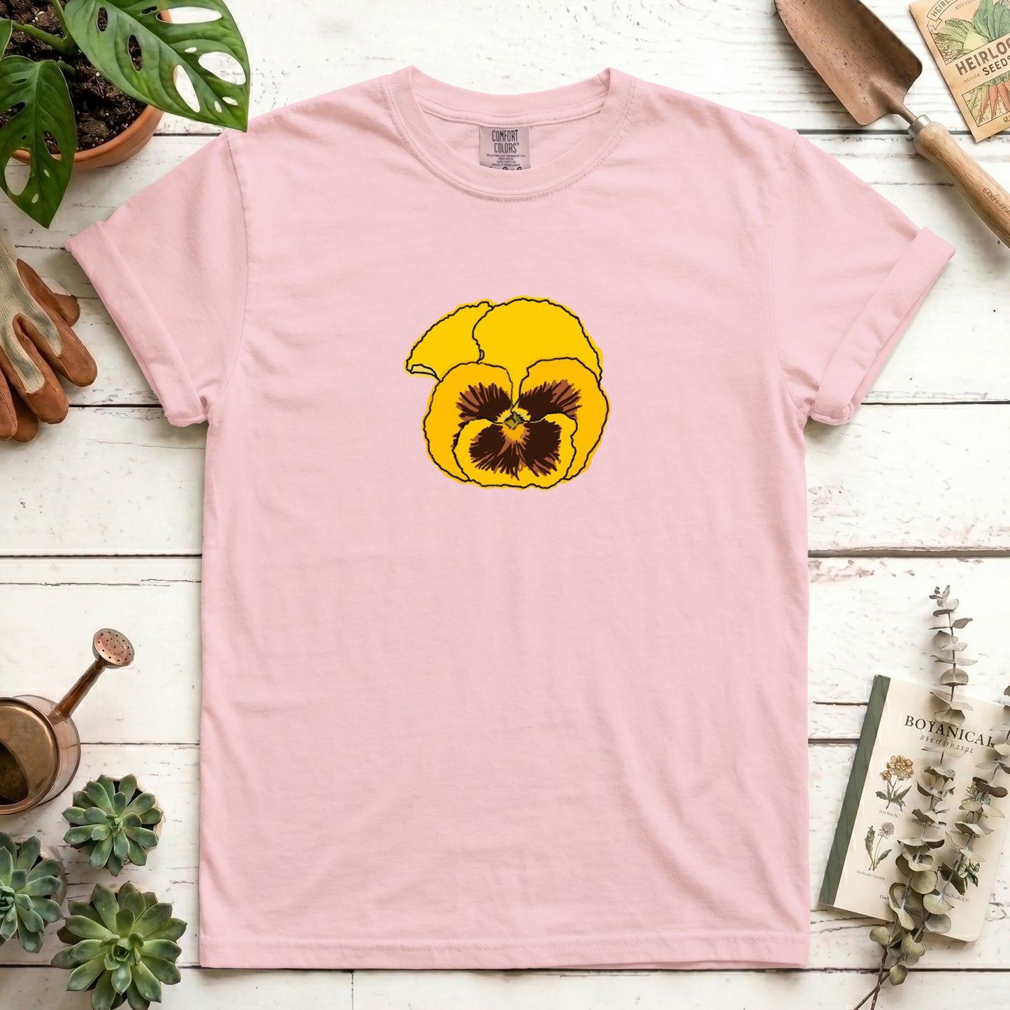 yellow pansy