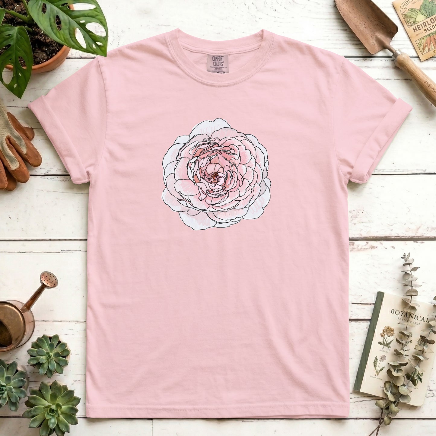 Pink Rose - Front
