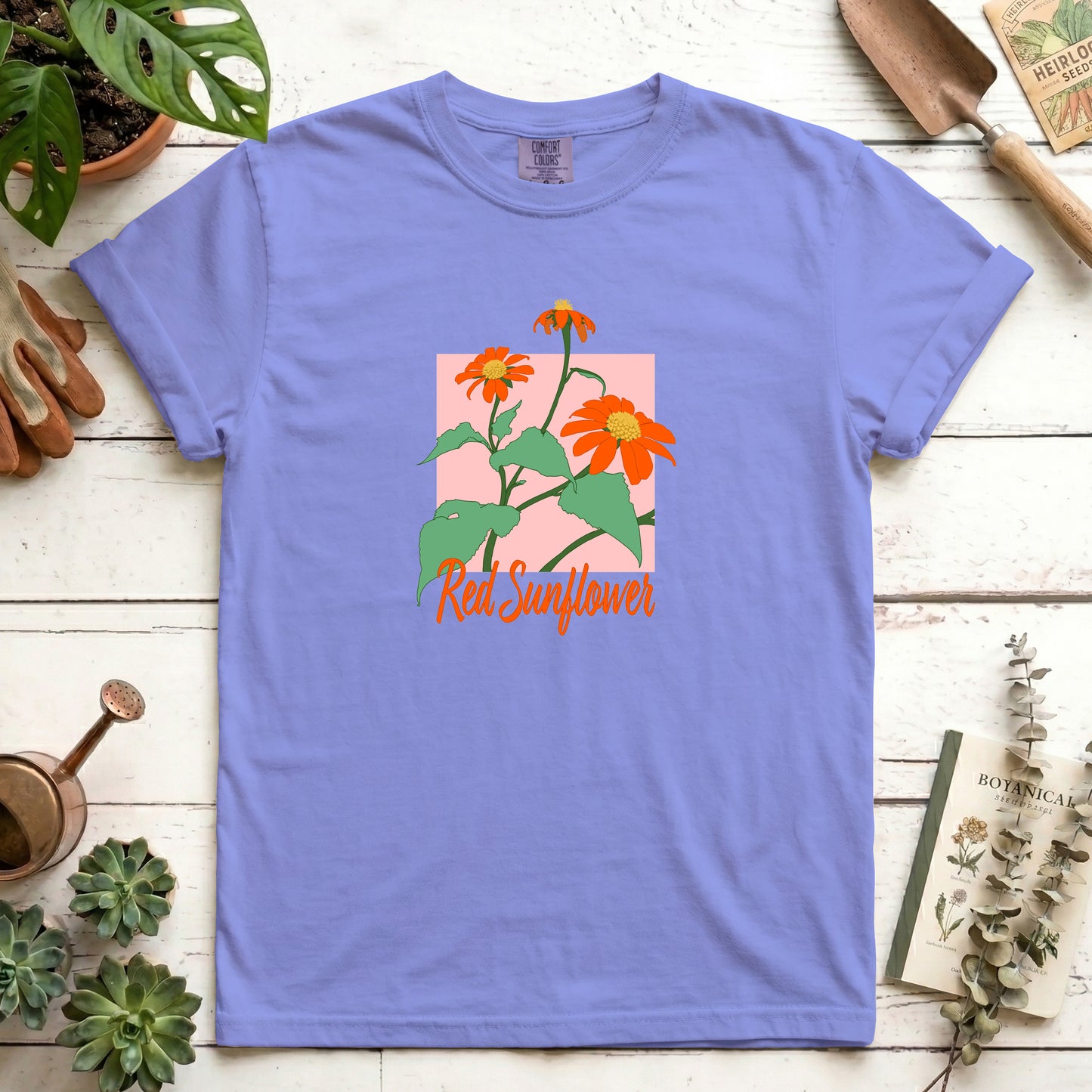 Red Sunflower - Front