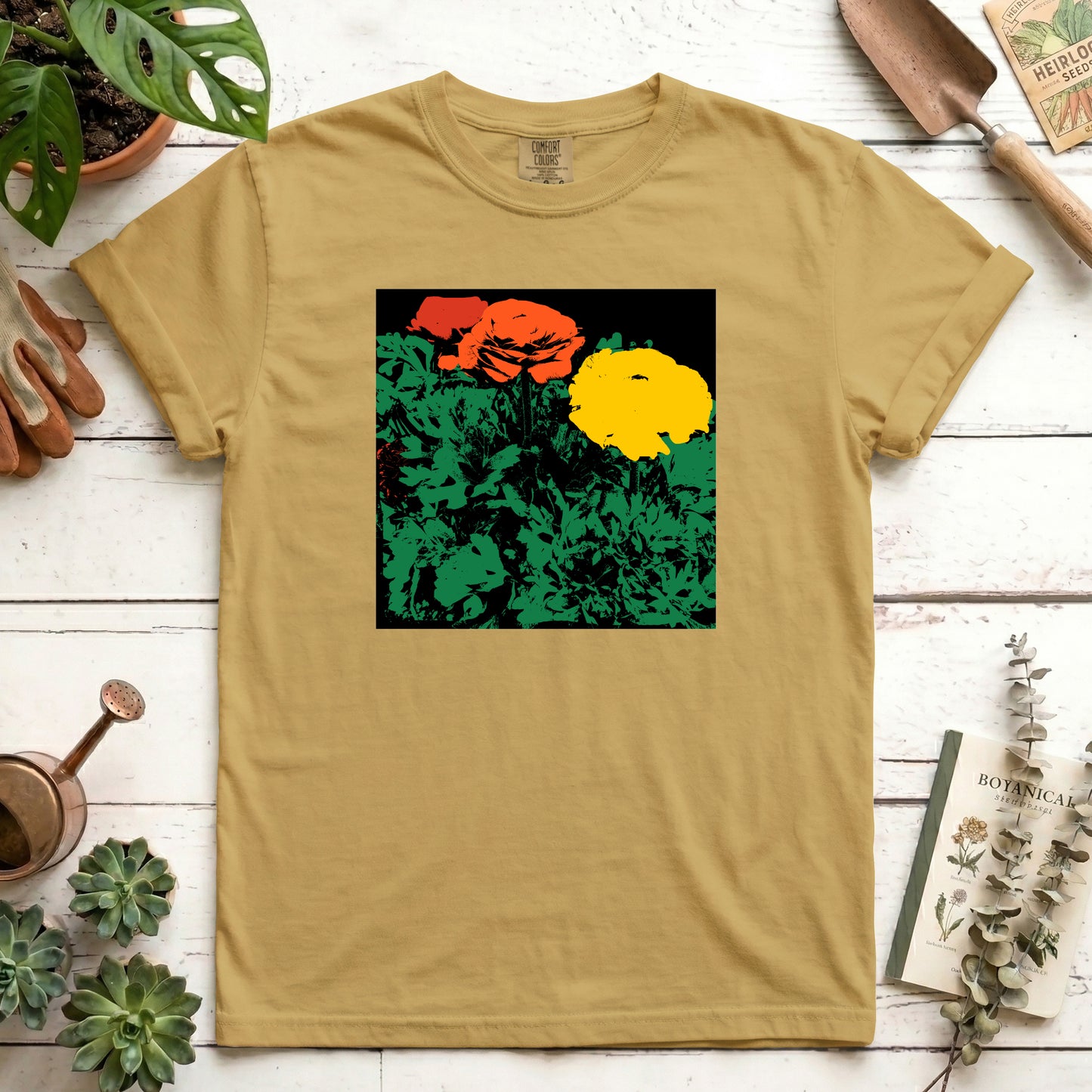 red and yellow