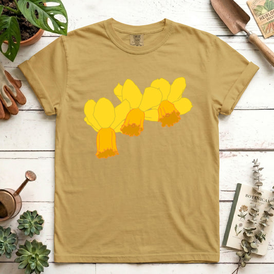 three daffodil's
