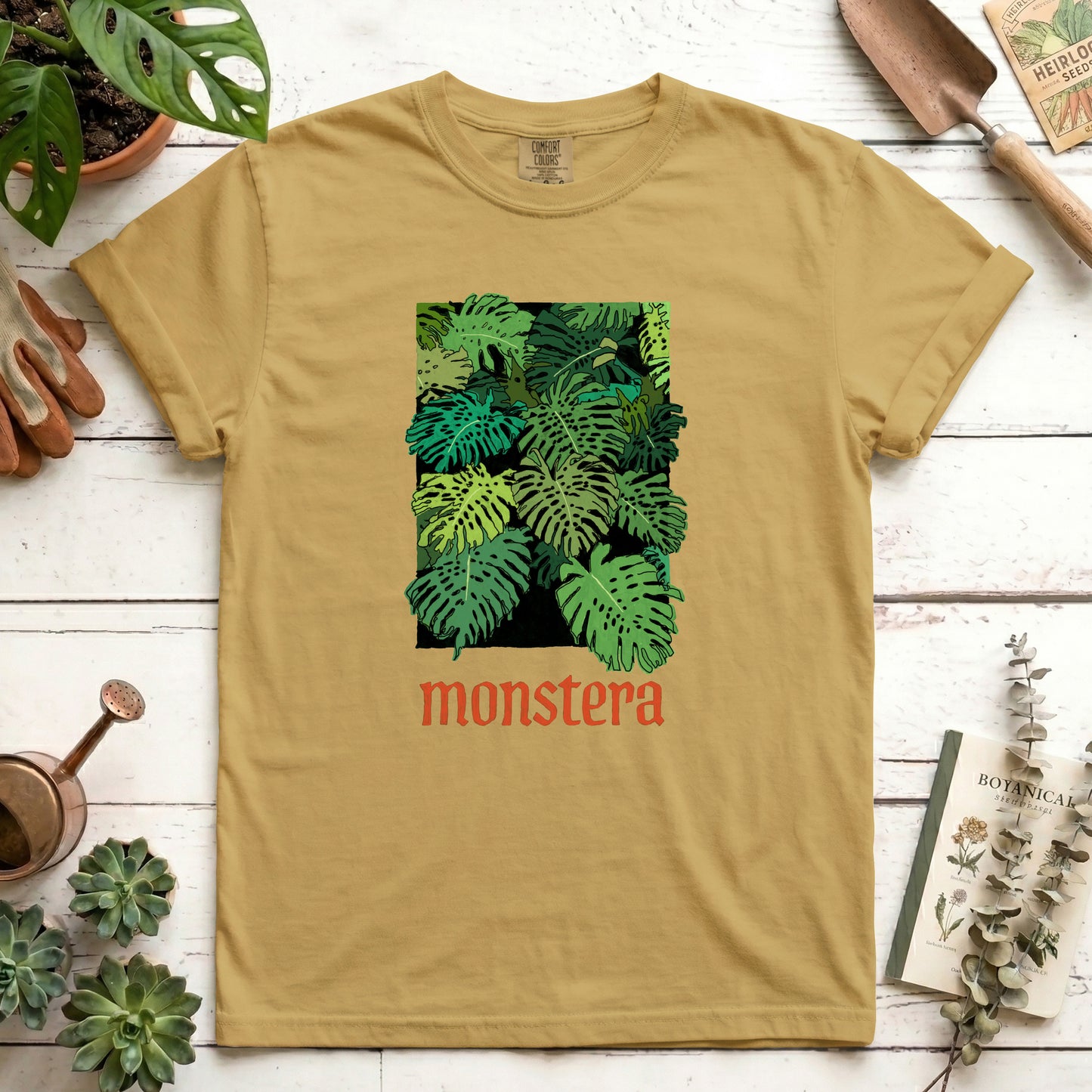 Wall of Monstera