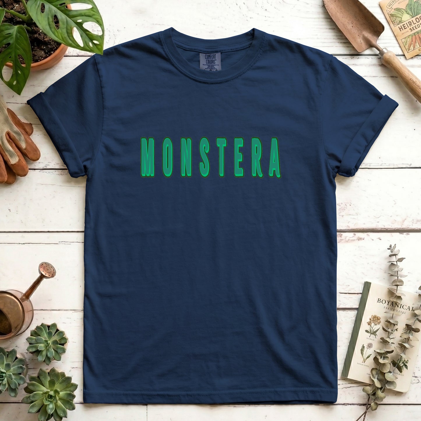 Monstera Text