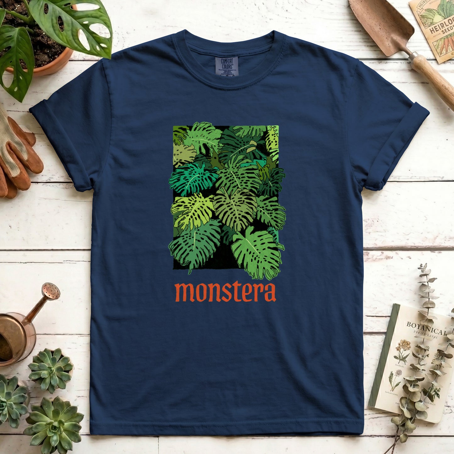 Wall of Monstera