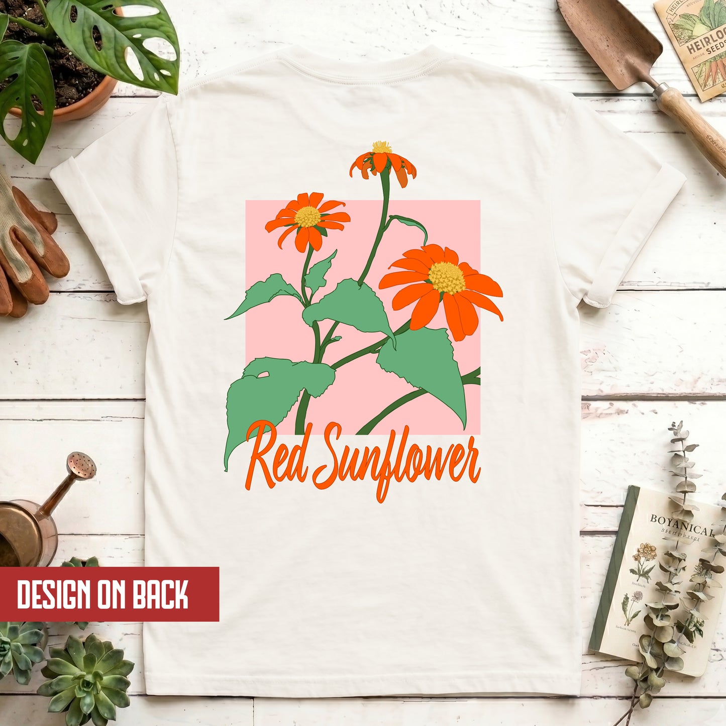 Red Sunflower