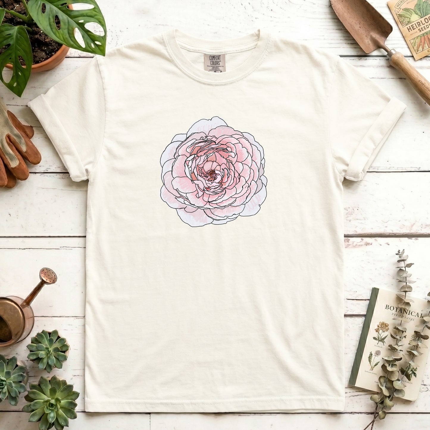Pink Rose - Front