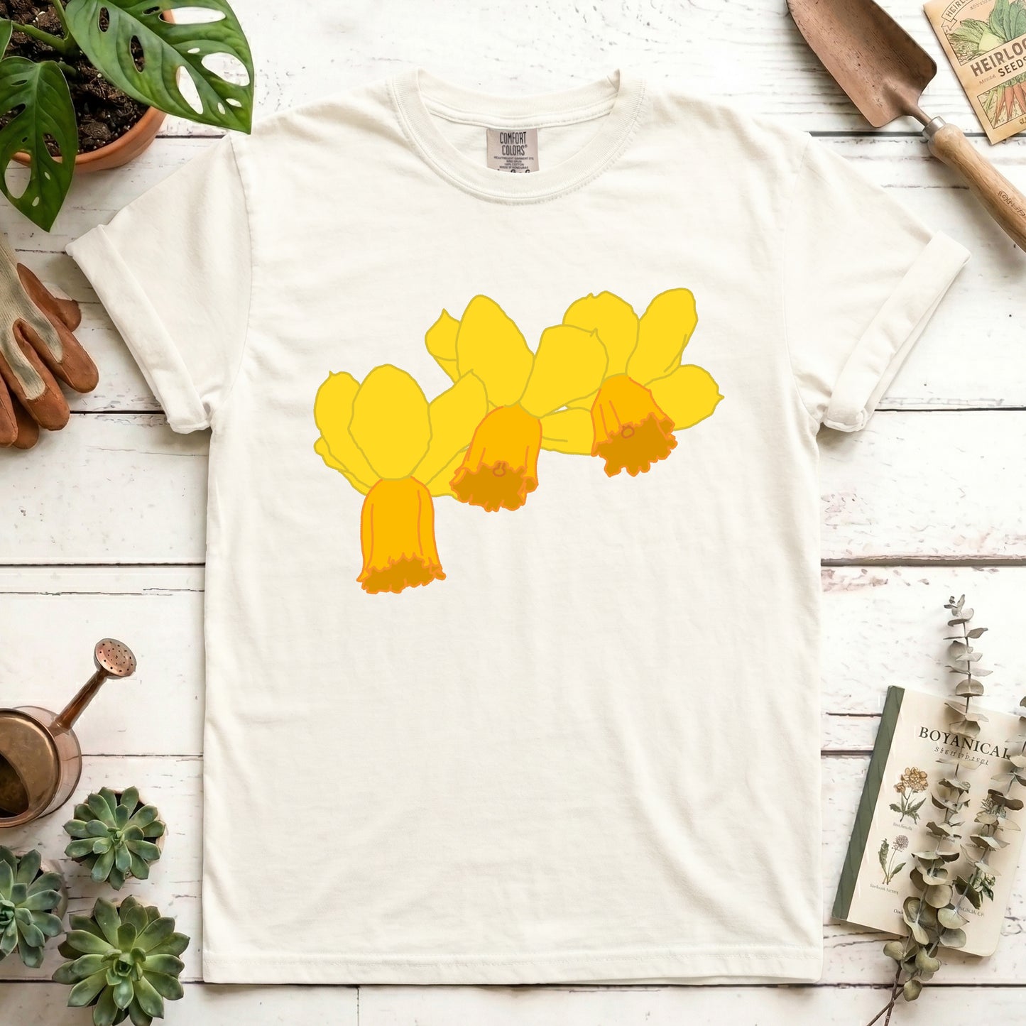 three daffodil's