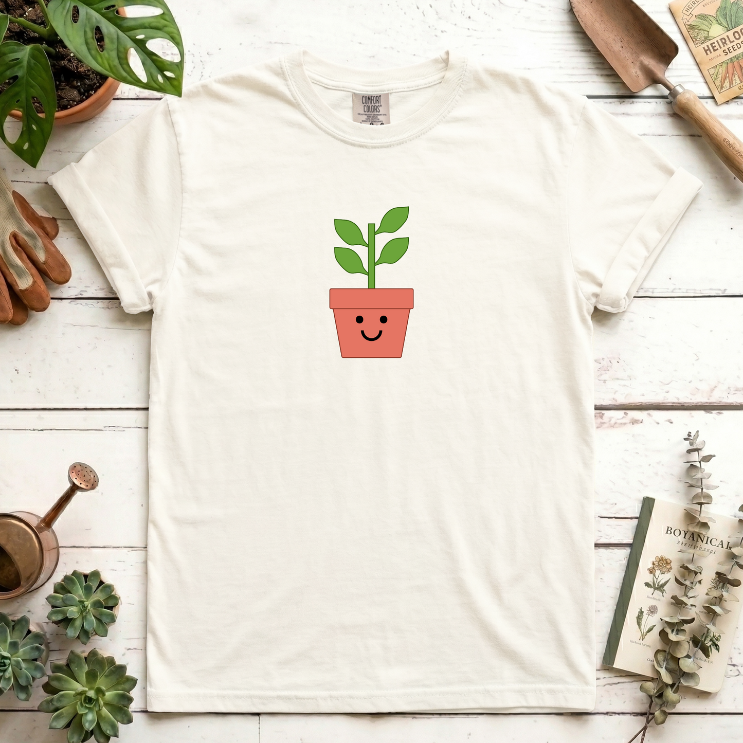 smiling plant