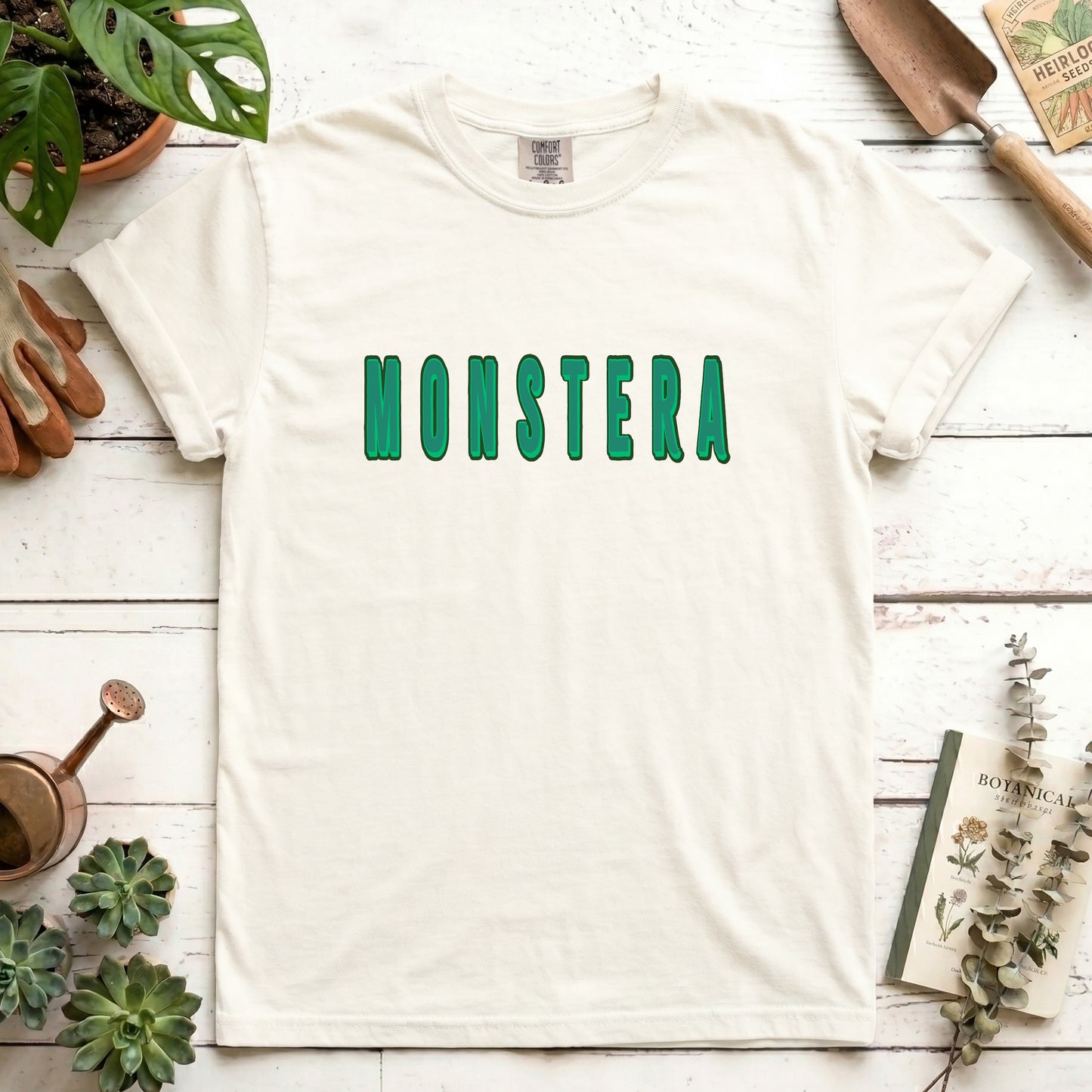 Monstera Text