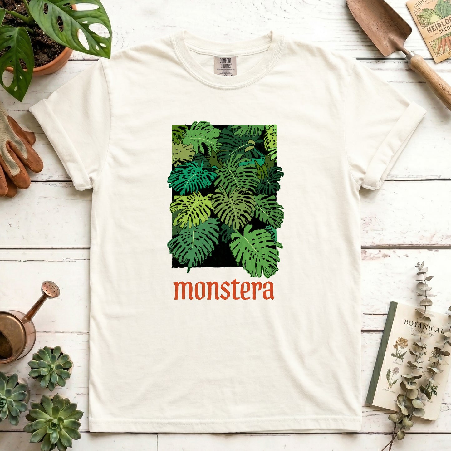 Wall of Monstera