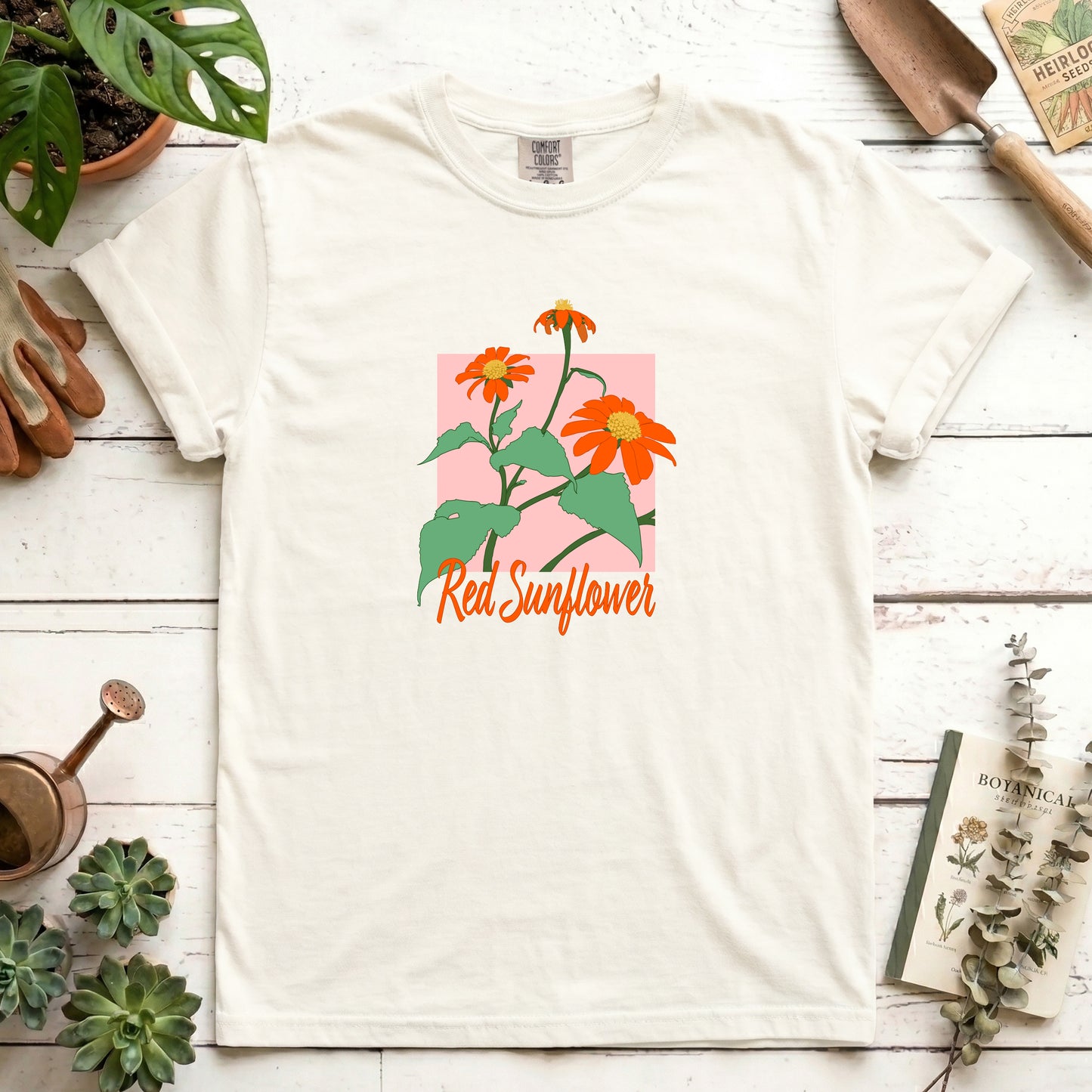 Red Sunflower - Front