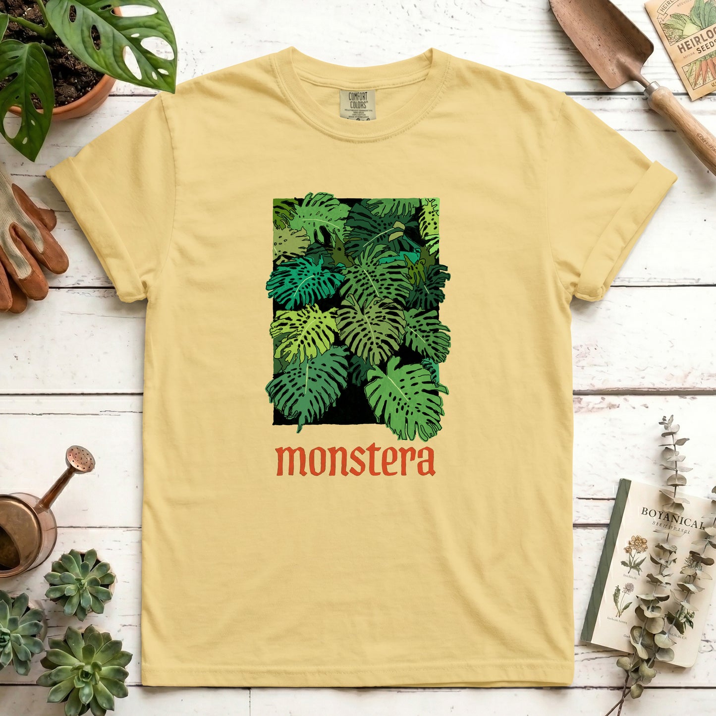 Wall of Monstera