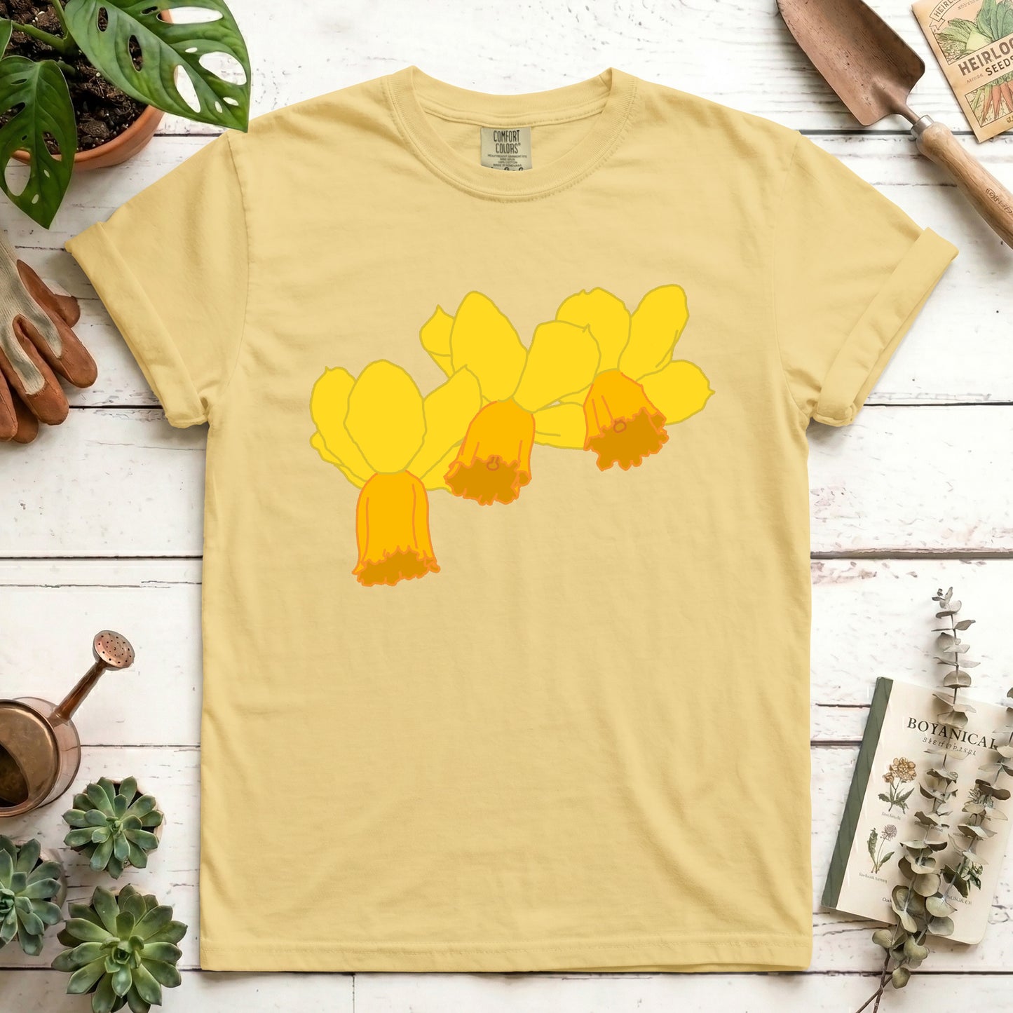 three daffodil's