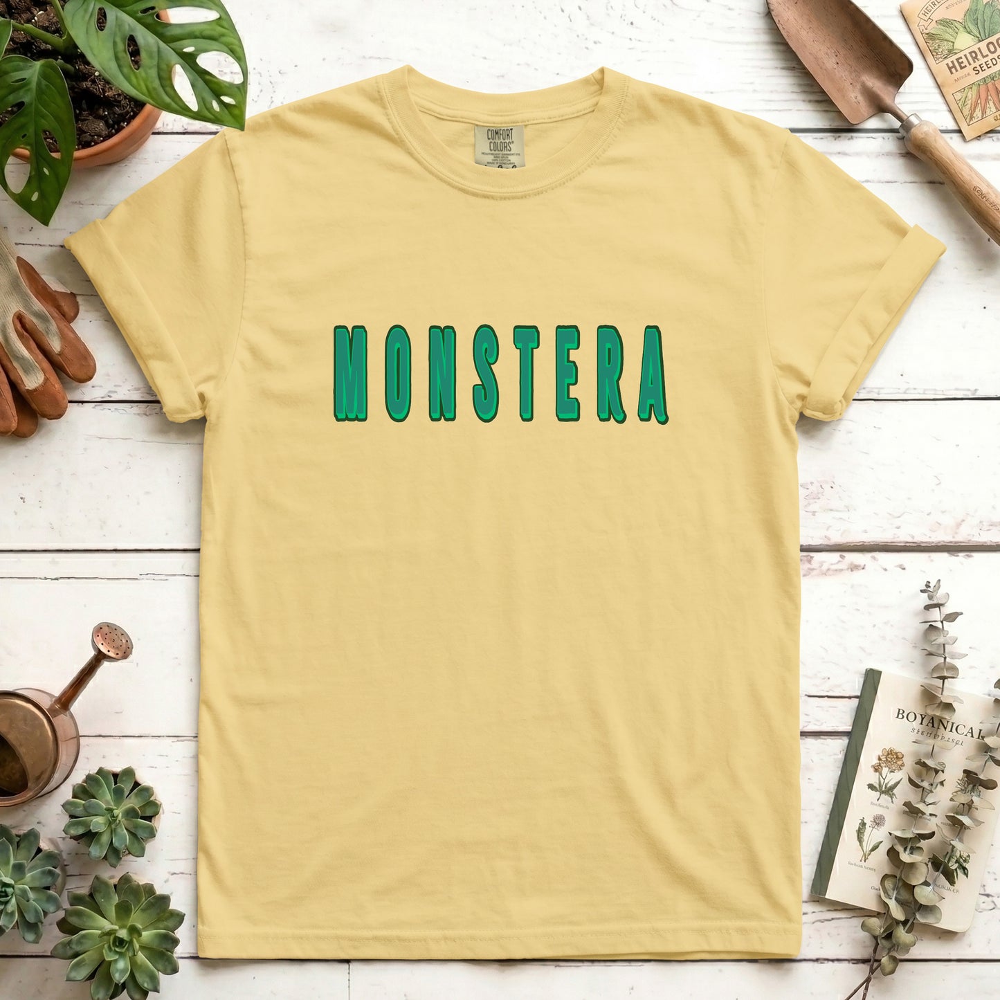 Monstera Text