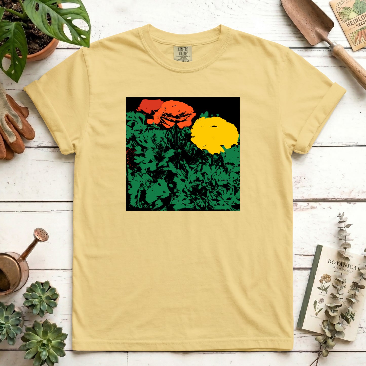 red and yellow